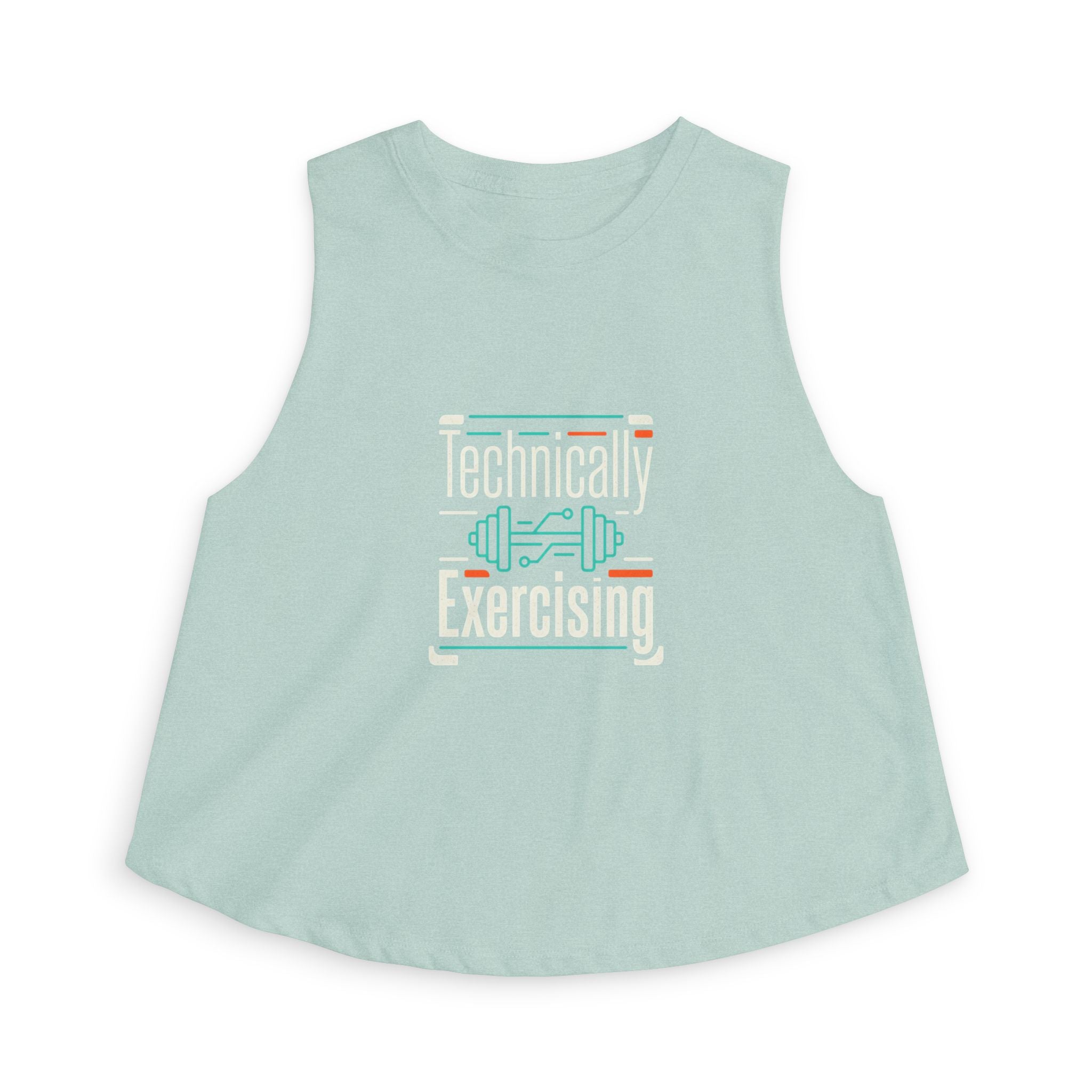 Technically Exercising Women's Crop Top