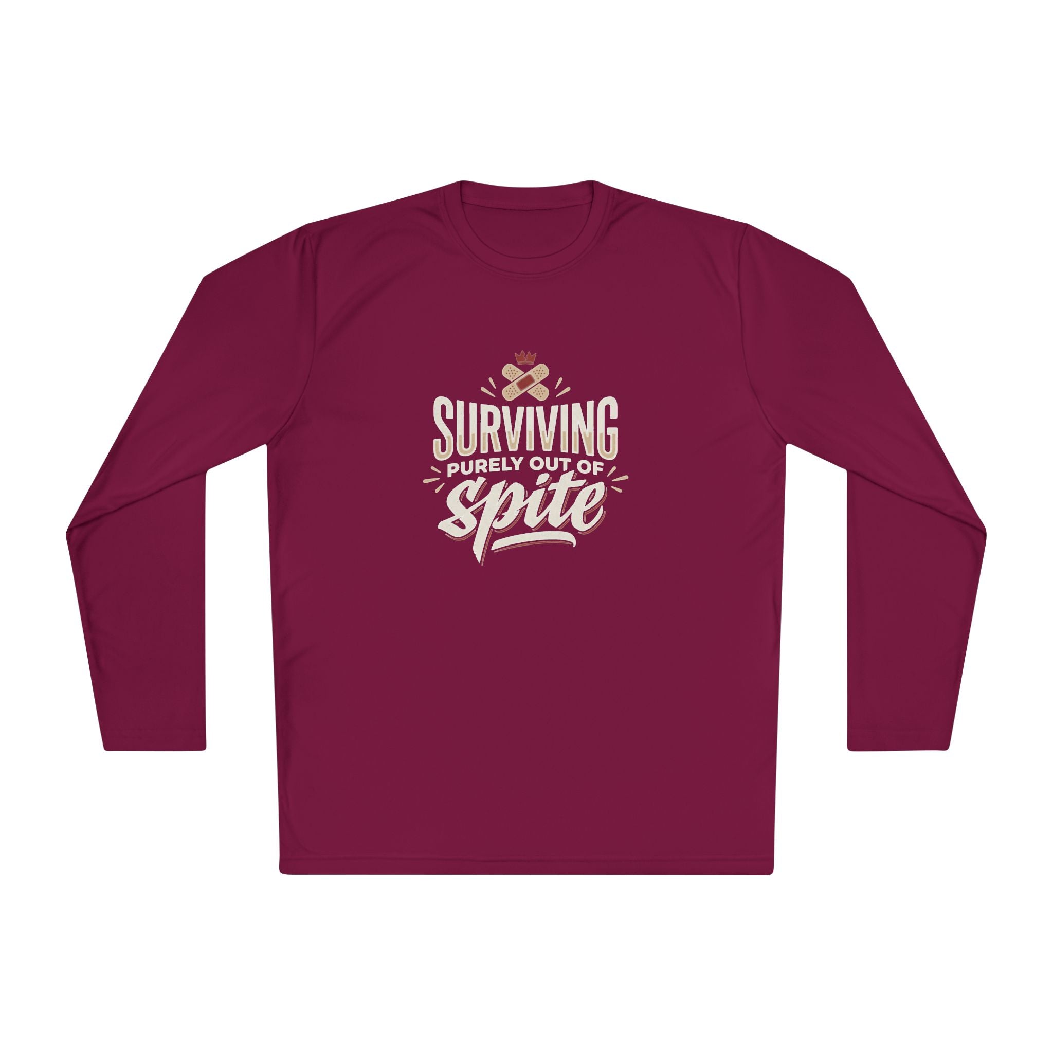 Surviving Purely Out of Spite Unisex Lightweight Long Sleeve Tee