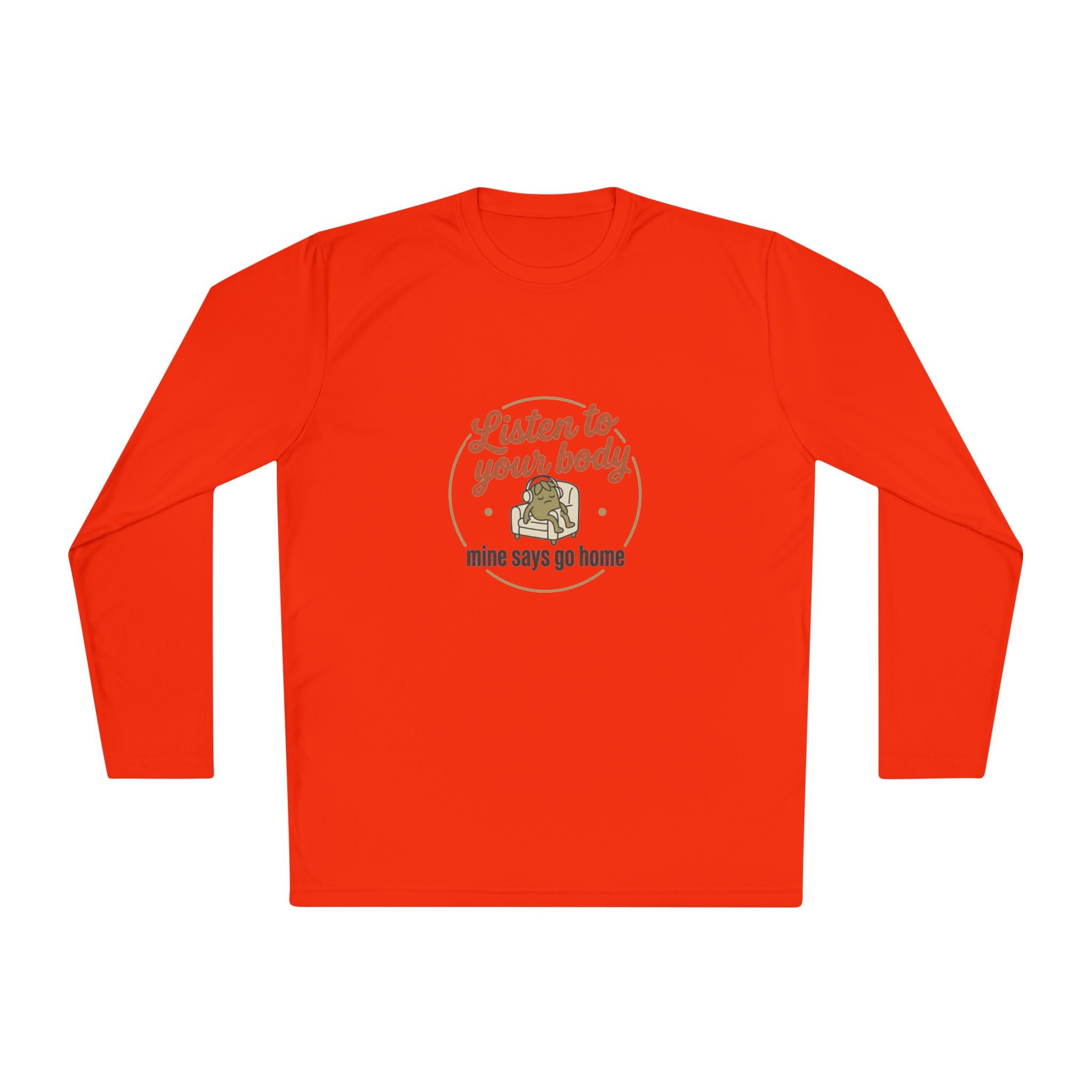 Listen to Your Body Unisex Lightweight Long Sleeve Tee
