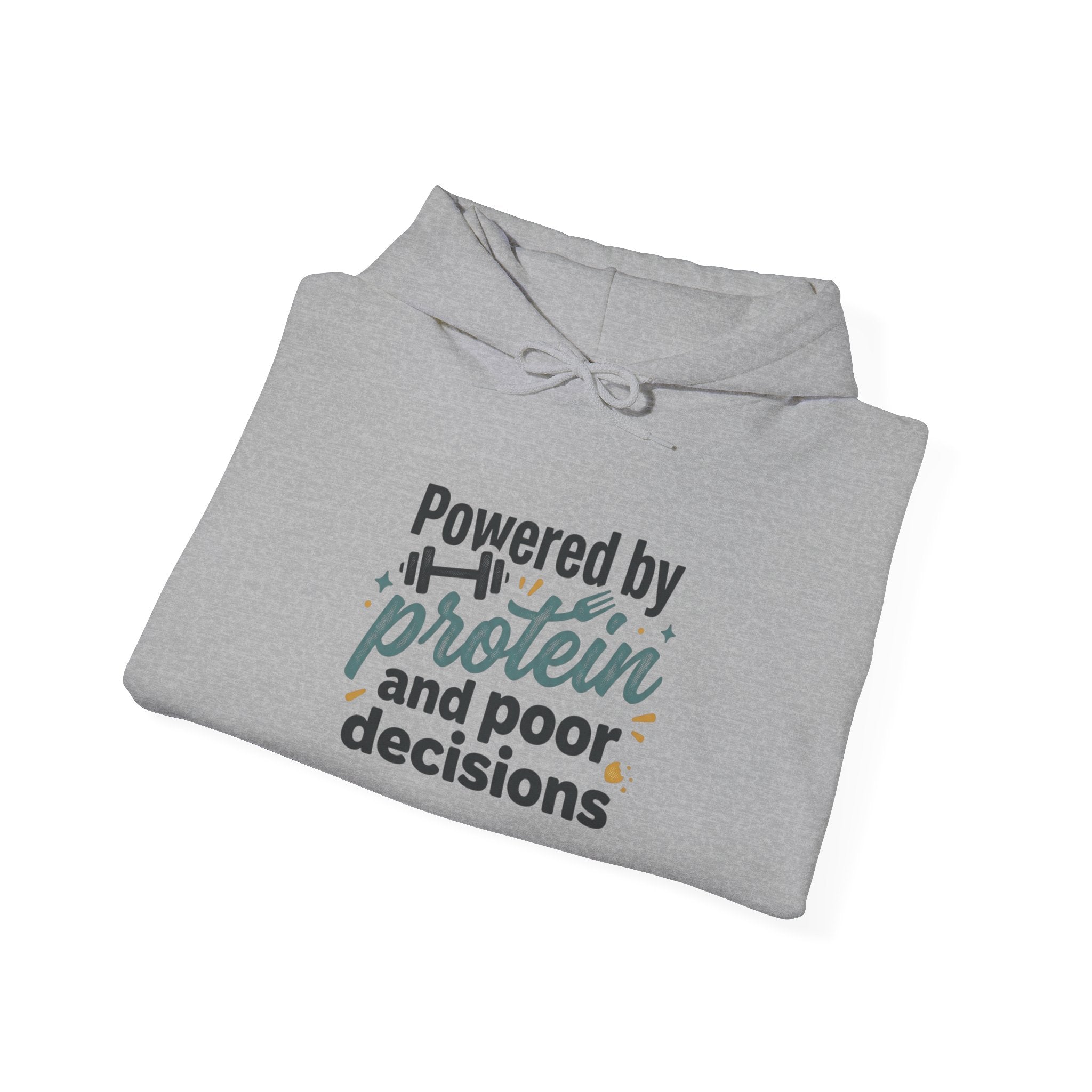 Powered by Protein Unisex Heavy Blend™ Hooded Sweatshirt