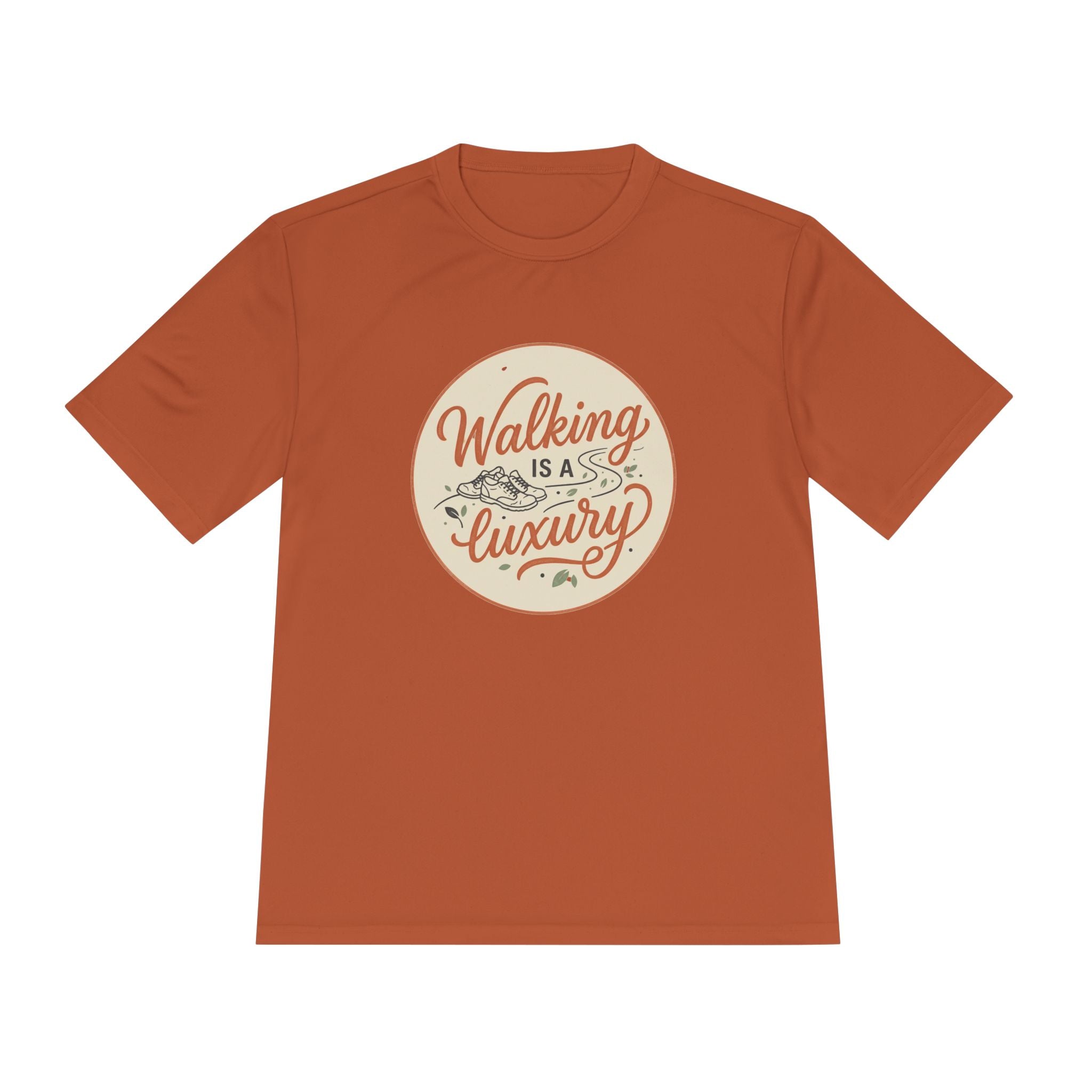 Walking is a Luxury Unisex Moisture Wicking Tee
