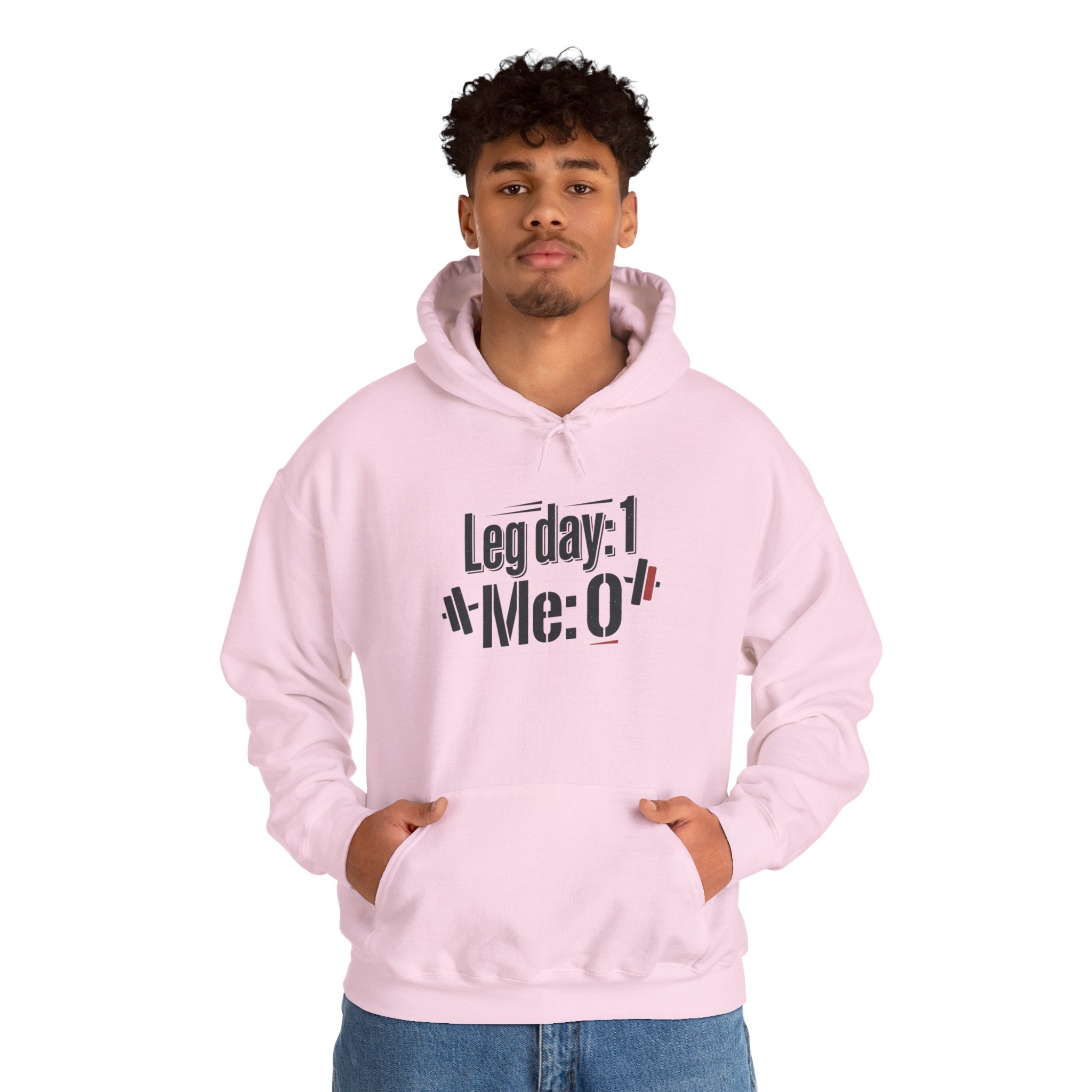 Leg Day Unisex Heavy Blend™ Hooded Sweatshirt