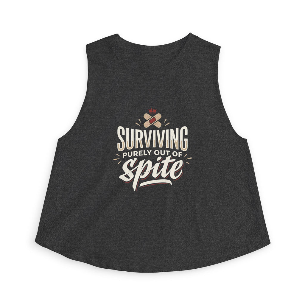 Surviving Purely Out of Spite Women's Crop Top