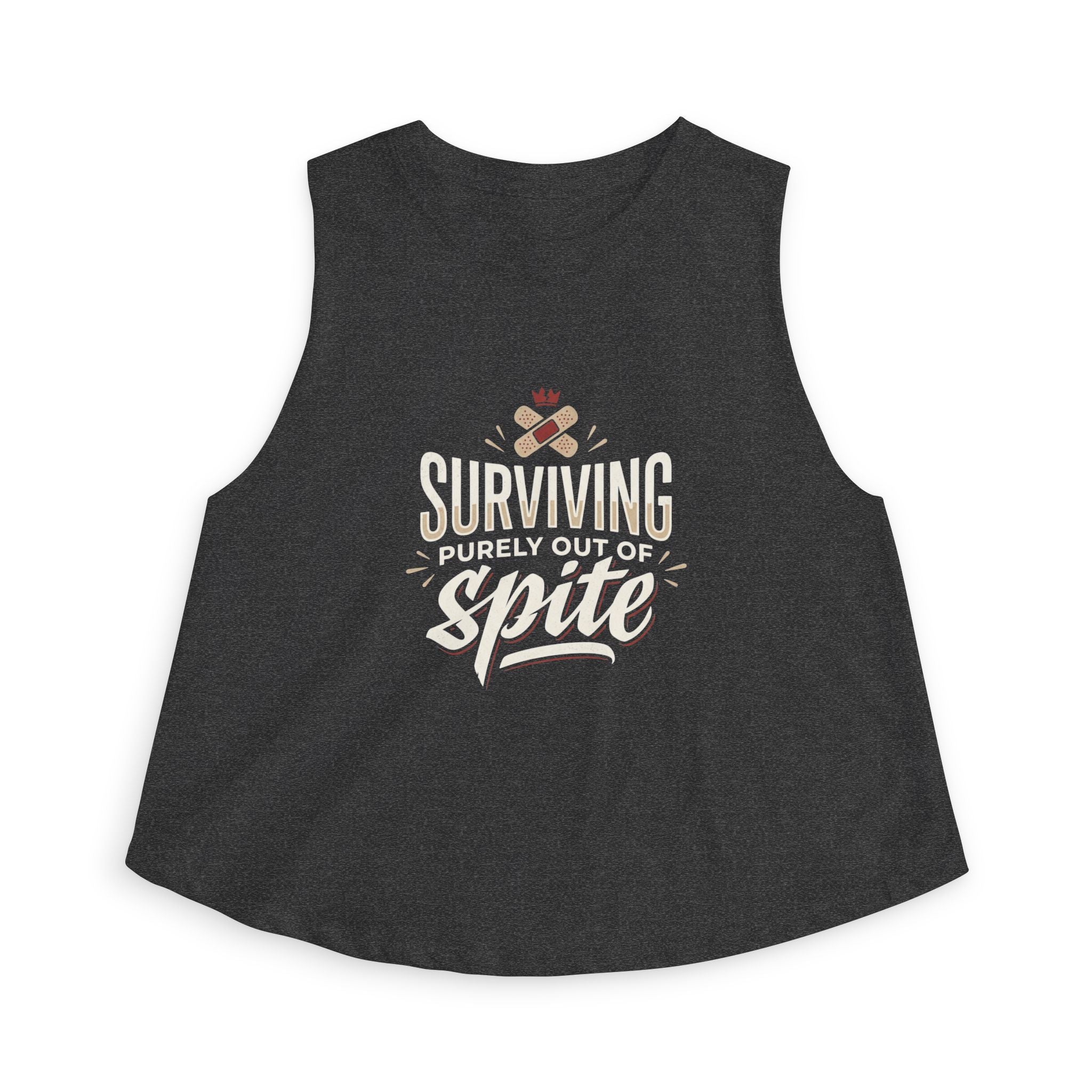 Surviving Purely Out of Spite Women's Crop Top