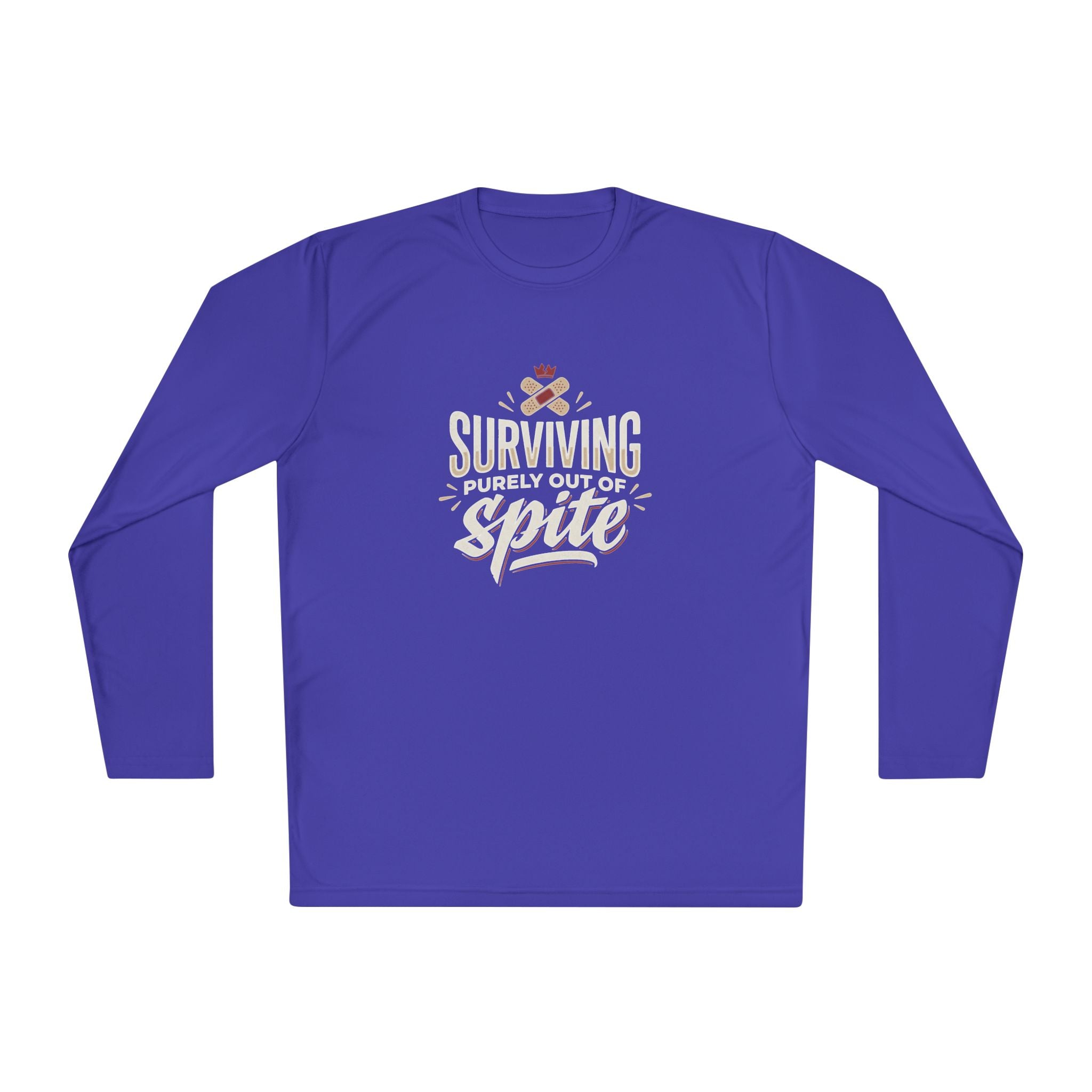 Surviving Purely Out of Spite Unisex Lightweight Long Sleeve Tee
