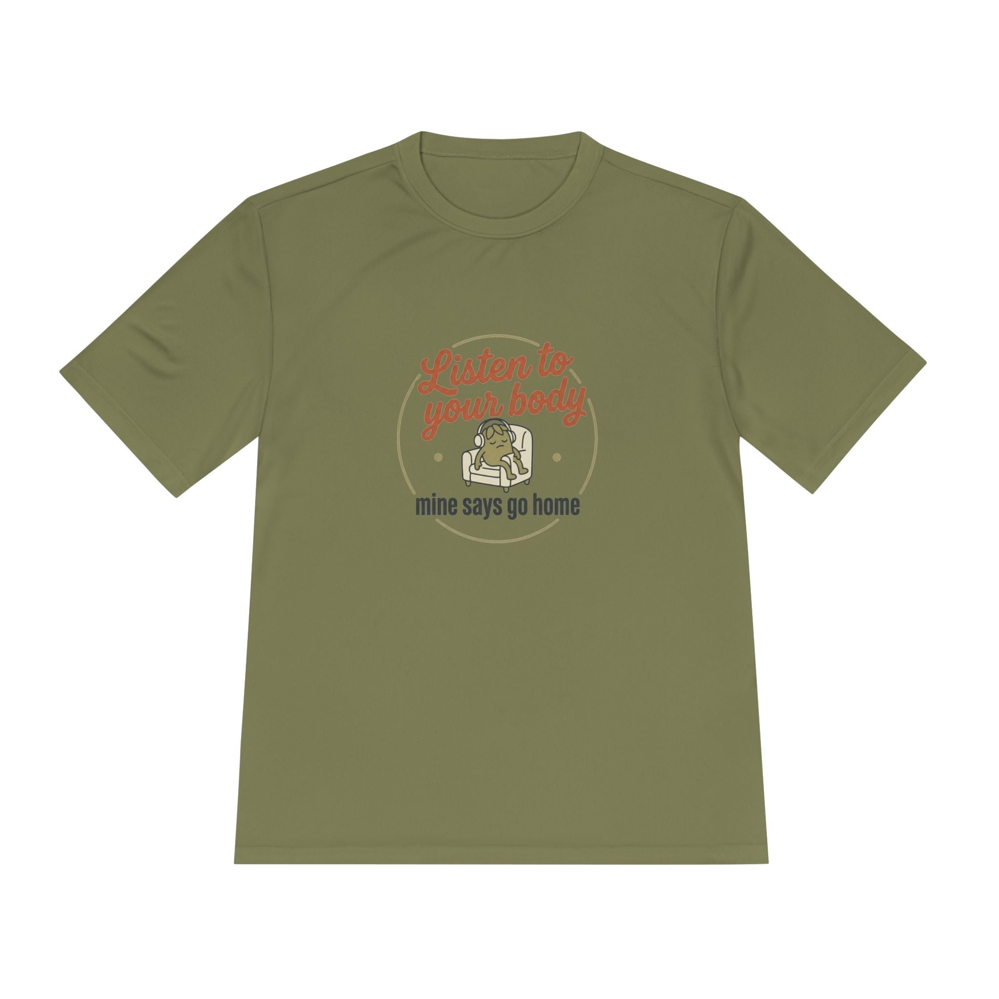 Listen to Your Body Unisex Moisture Wicking Tee