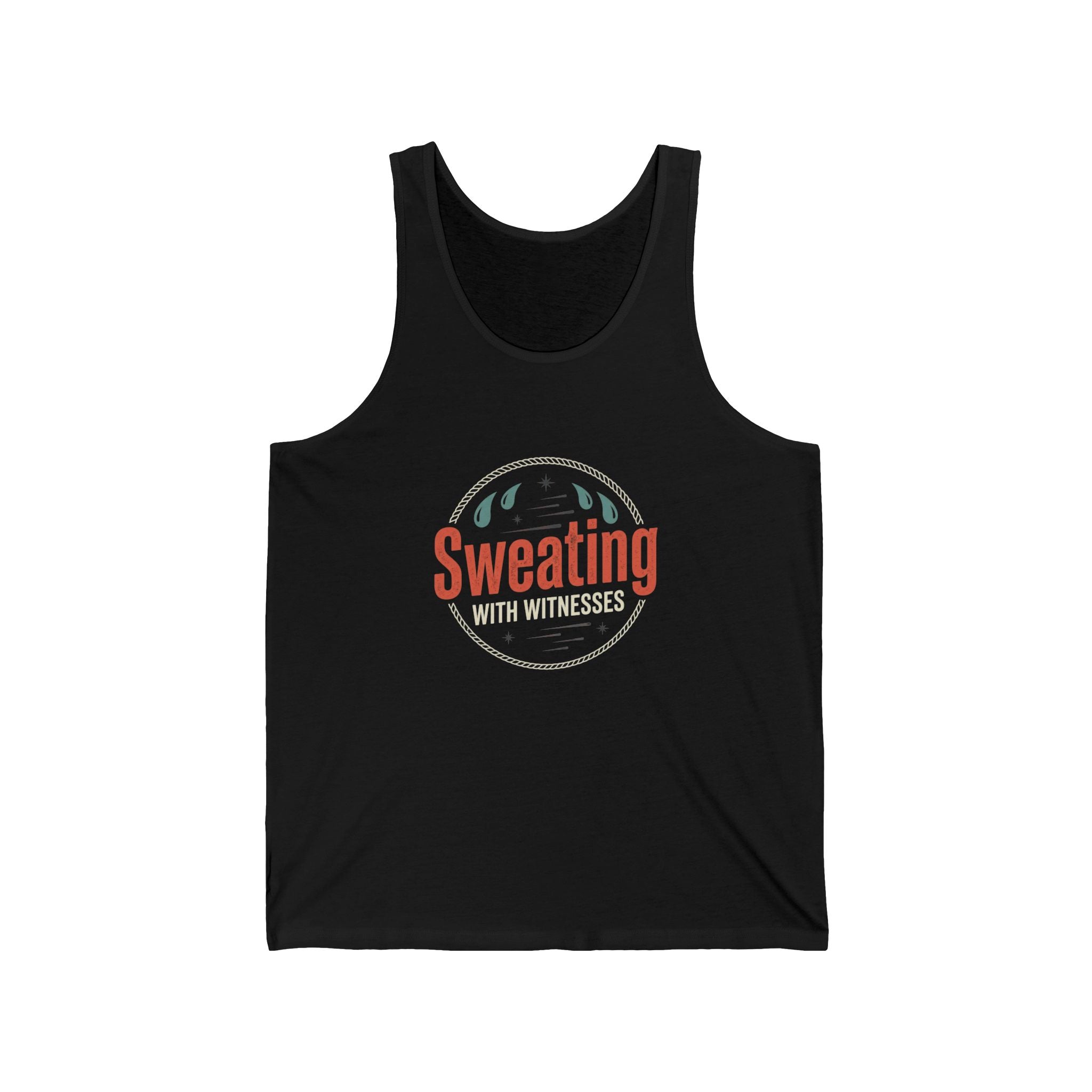 Sweating with Witnesses Unisex Jersey Tank