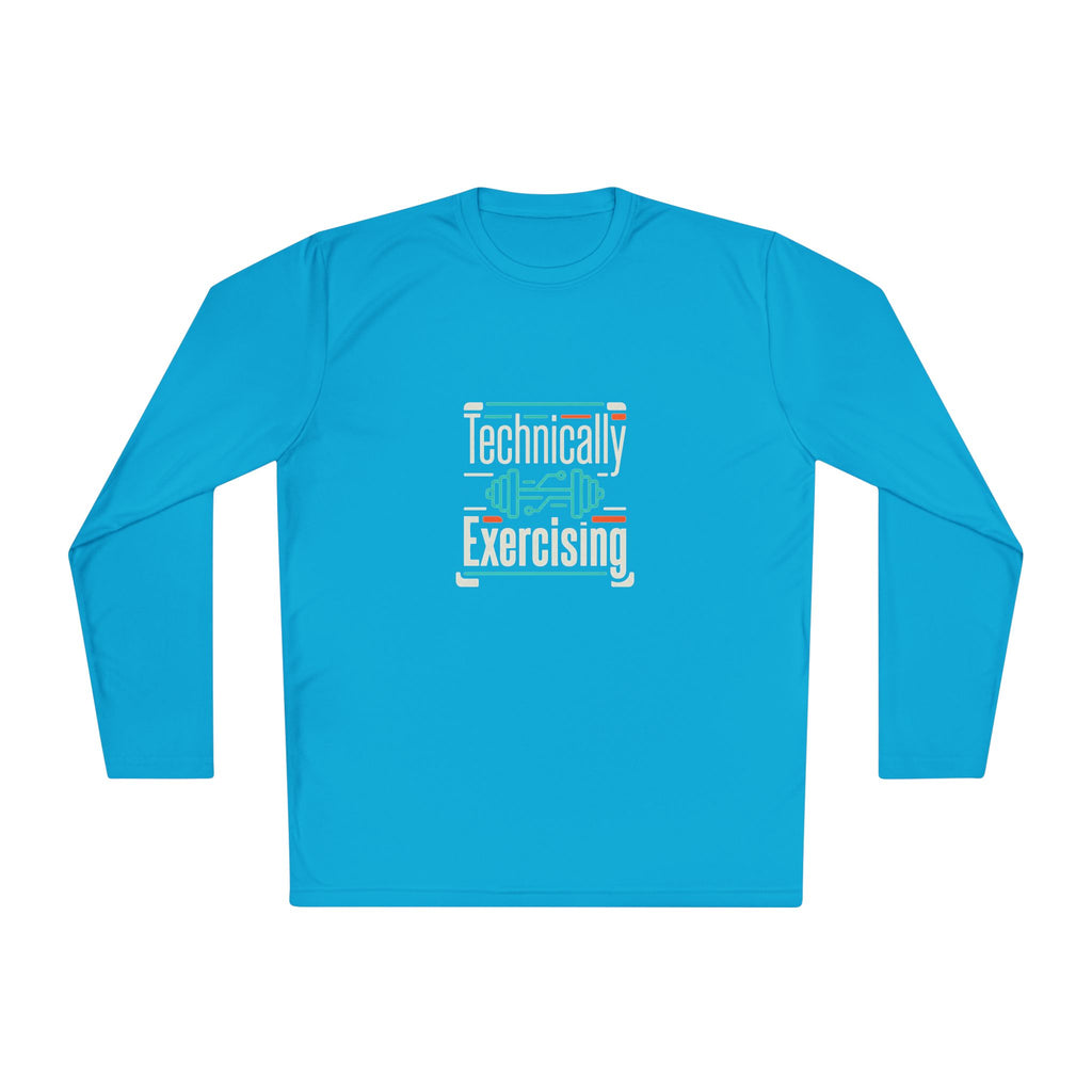 Technically Exercising Unisex Lightweight Long Sleeve Tee
