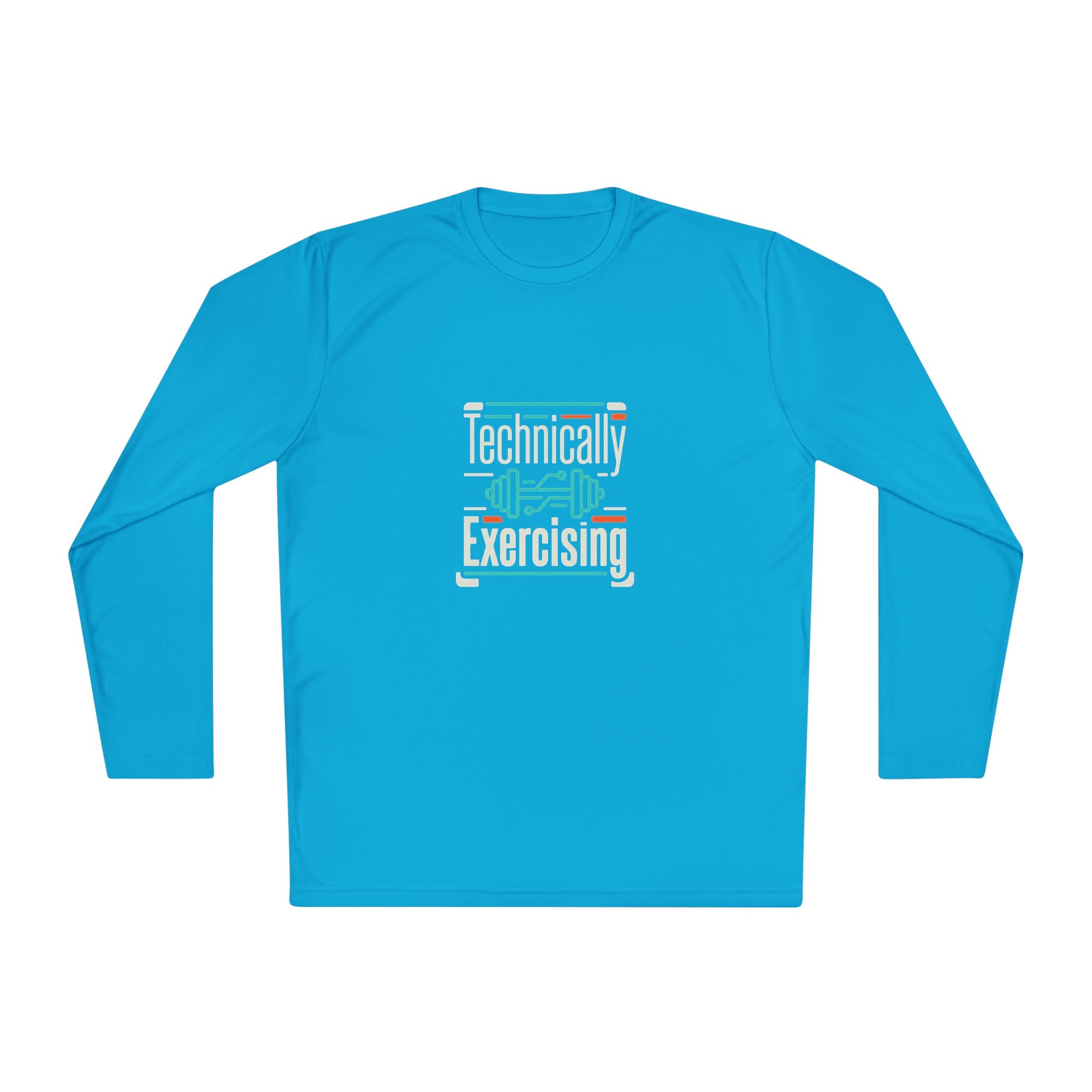 Technically Exercising Unisex Lightweight Long Sleeve Tee