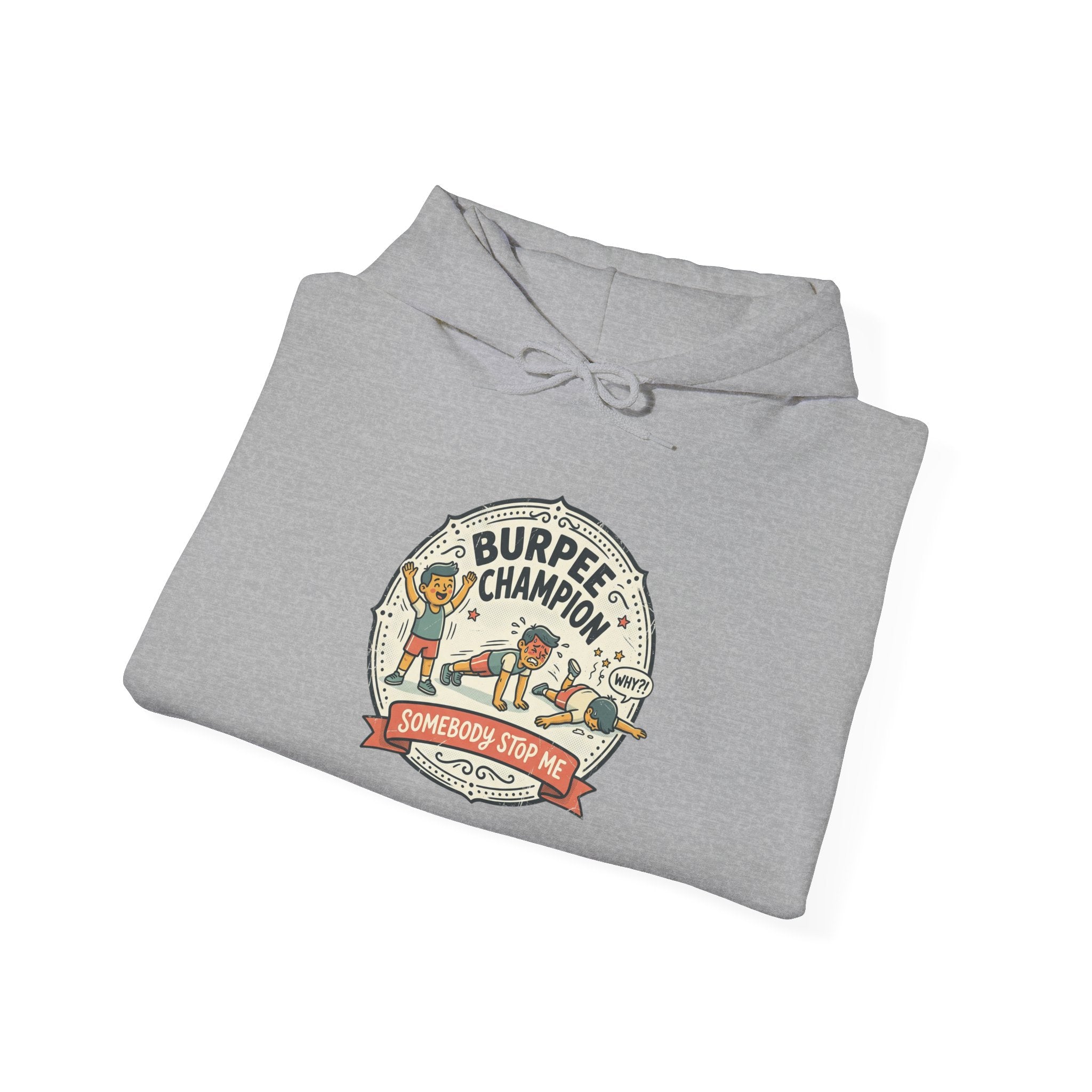 Burpee Champion Unisex Heavy Blend™ Hooded Sweatshirt