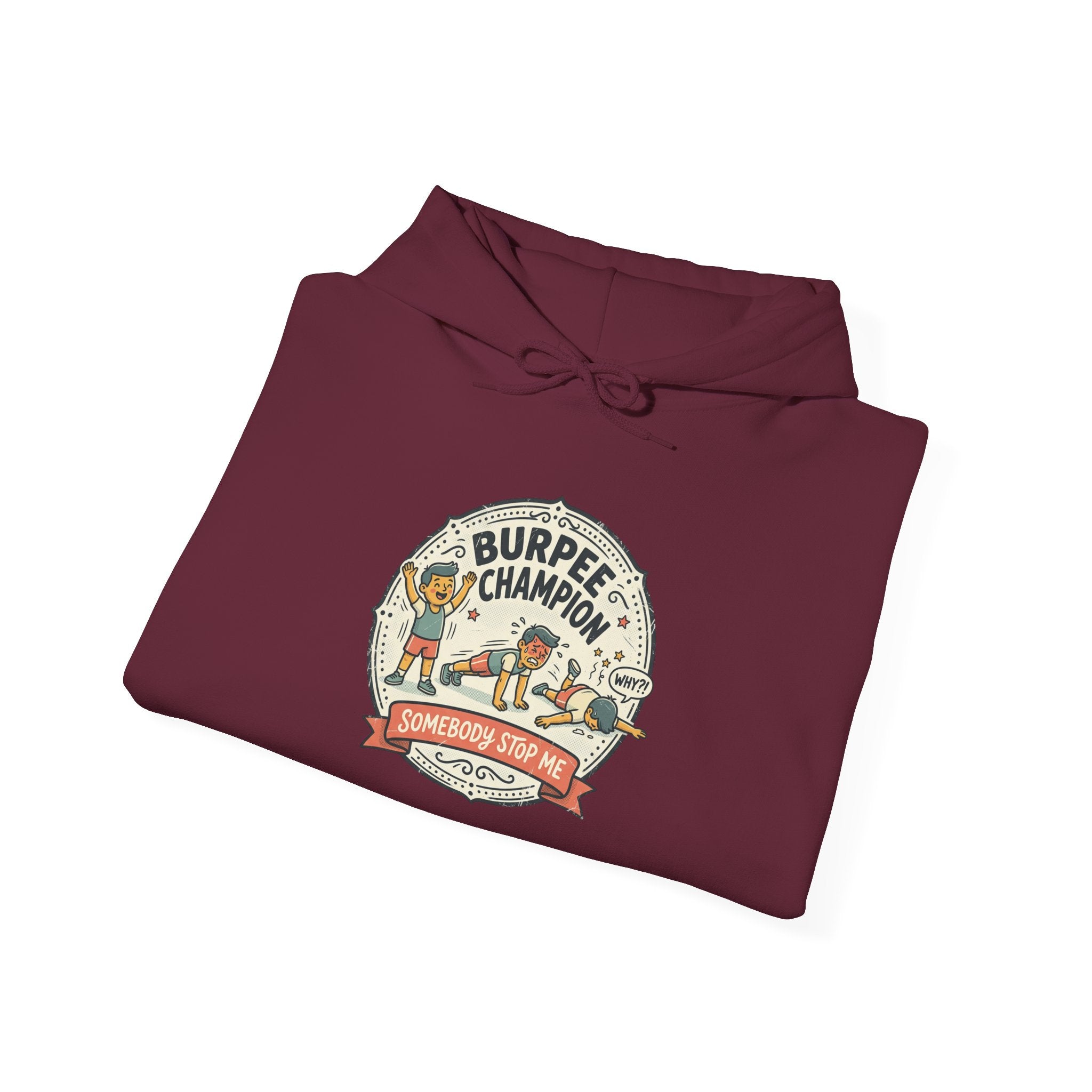 Burpee Champion Unisex Heavy Blend™ Hooded Sweatshirt