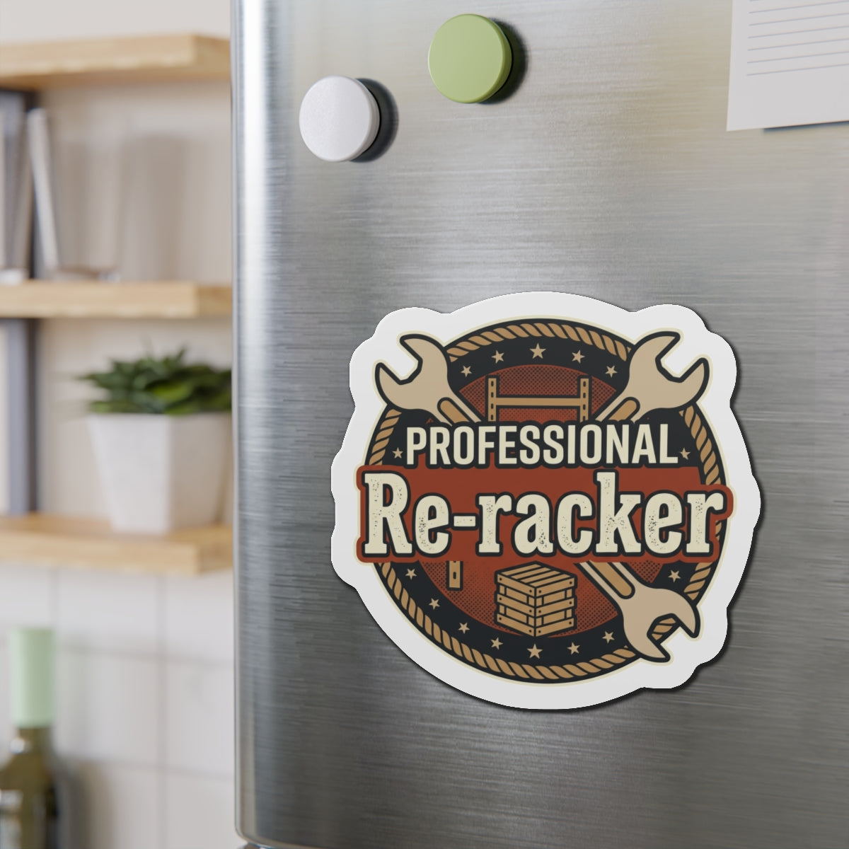 Professional Re-Racker Die-Cut Magnets