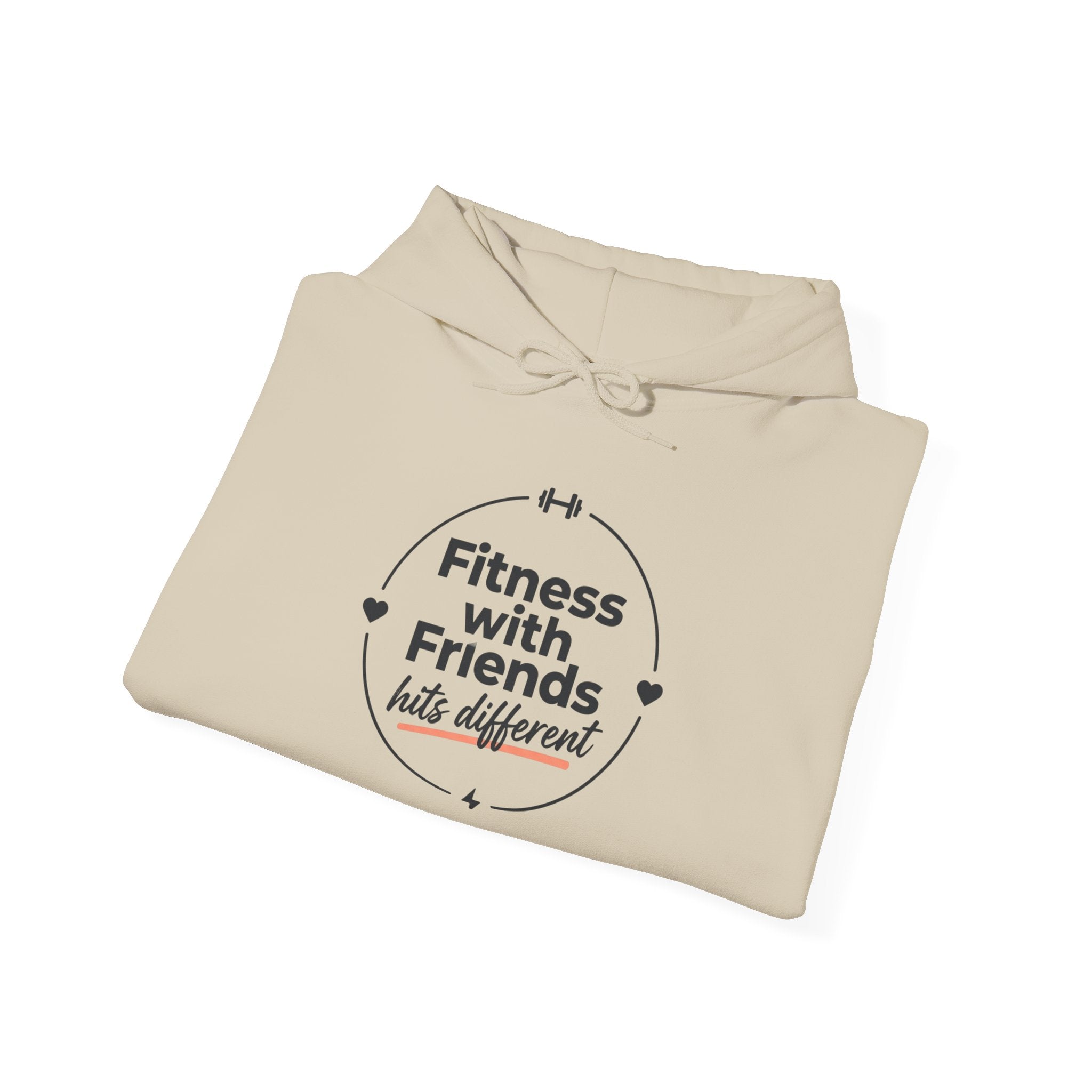 Fitness with Friends Unisex Heavy Blend™ Hooded Sweatshirt