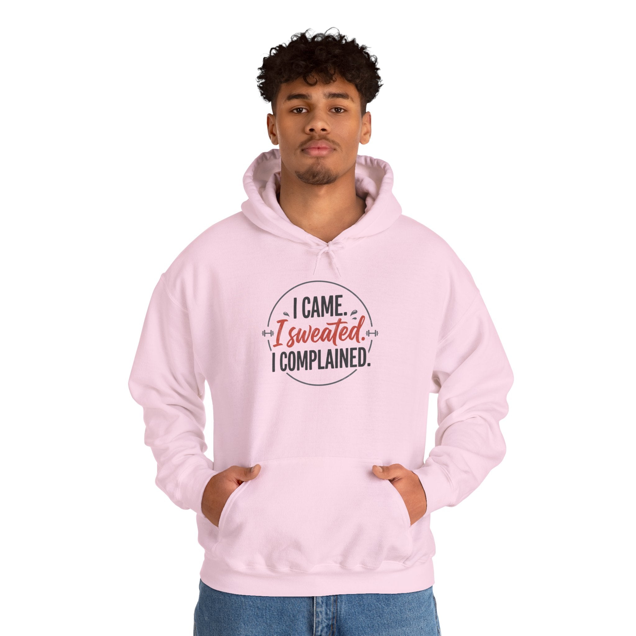 I Came I Sweated I Complained Unisex Heavy Blend™ Hooded Sweatshirt