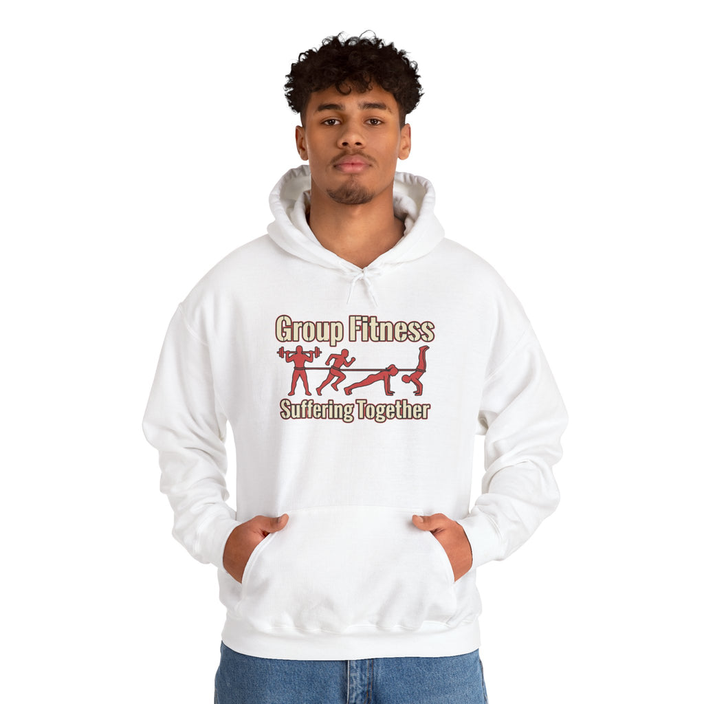 Group Fitness Suffering Together Unisex Heavy Blend™ Hooded Sweatshirt