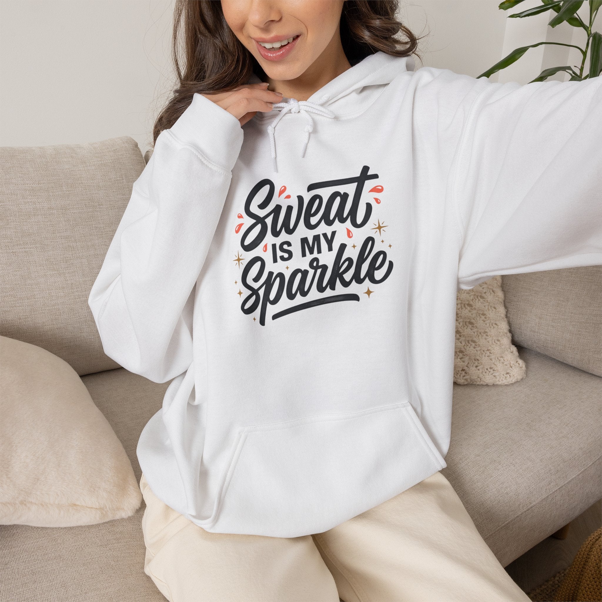 Sweat is My Sparkle Unisex Heavy Blend™ Hooded Sweatshirt
