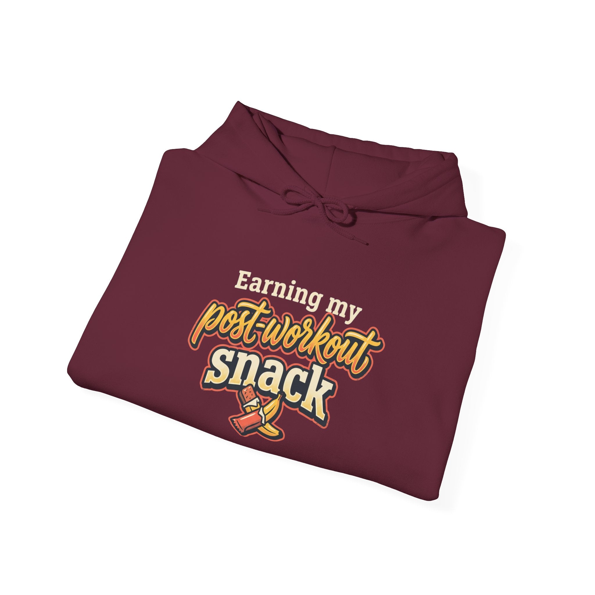 Earning My Post-Workout Snack Unisex Heavy Blend™ Hooded Sweatshirt