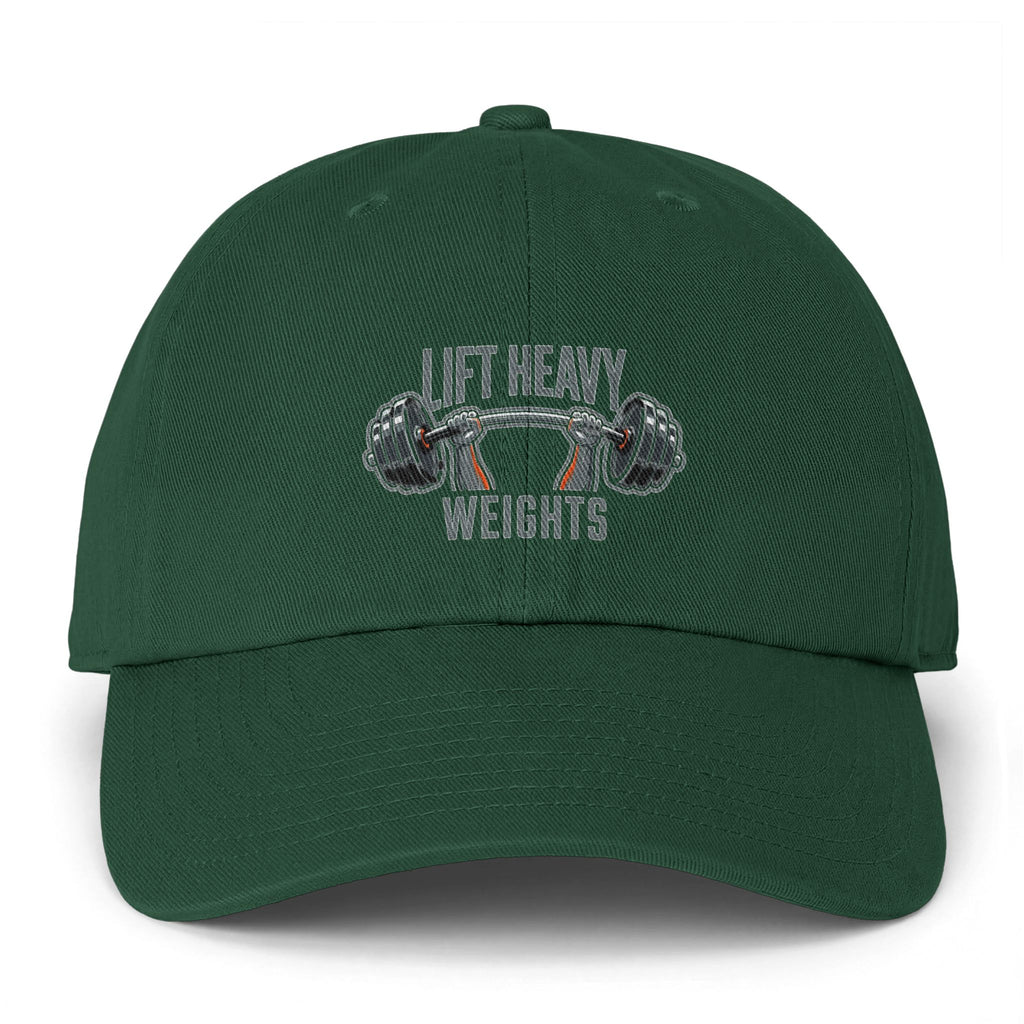 Lift Heavy Weights Clean Up Cap