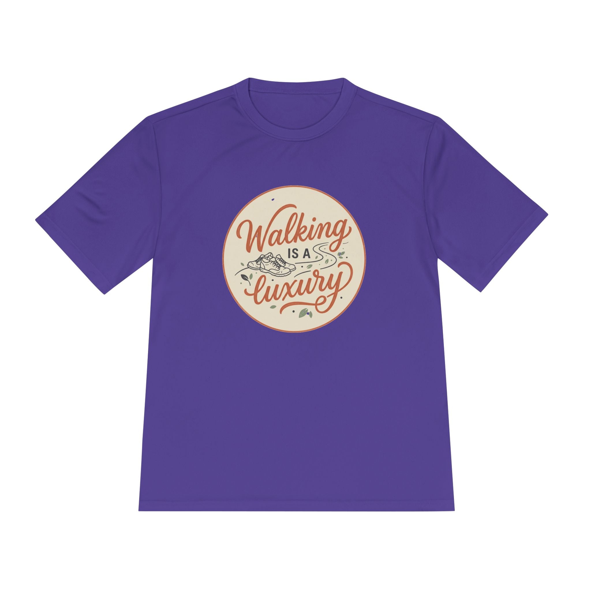 Walking is a Luxury Unisex Moisture Wicking Tee