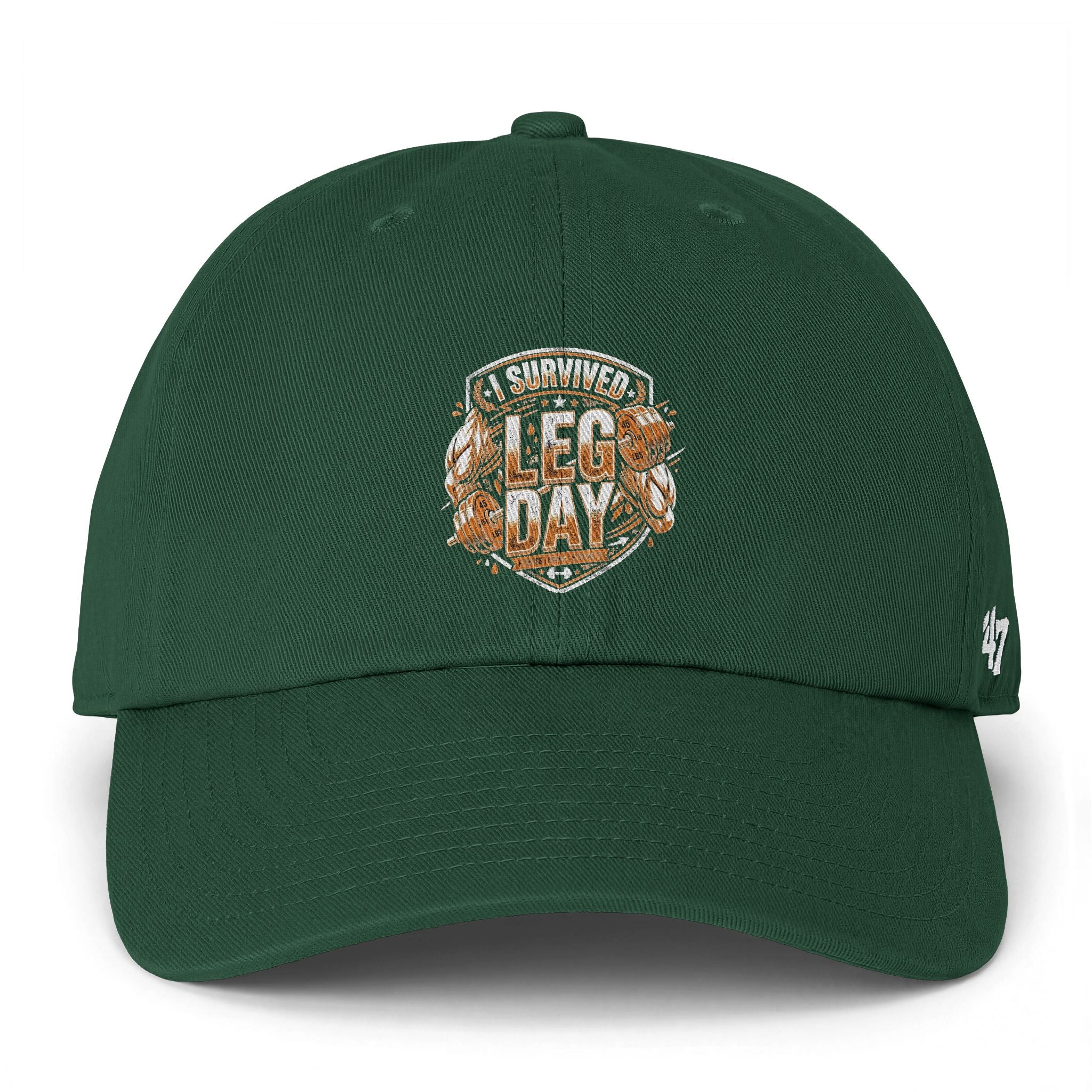 I Survived Leg Day Clean Up Cap