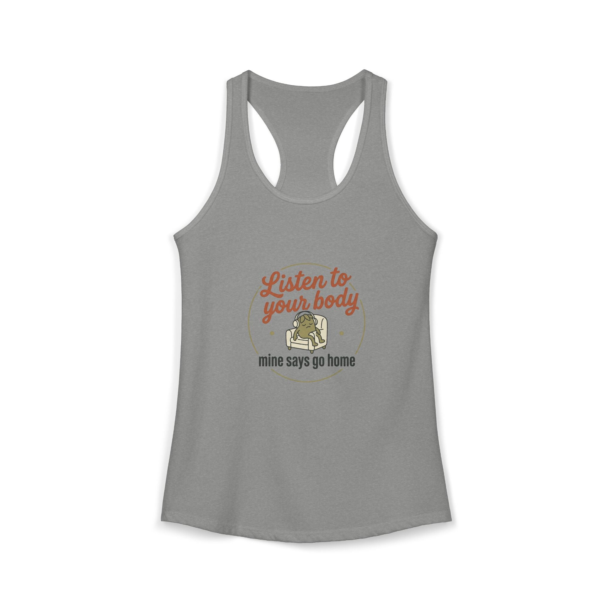 Listen to Your Body Women's Ideal Racerback Tank