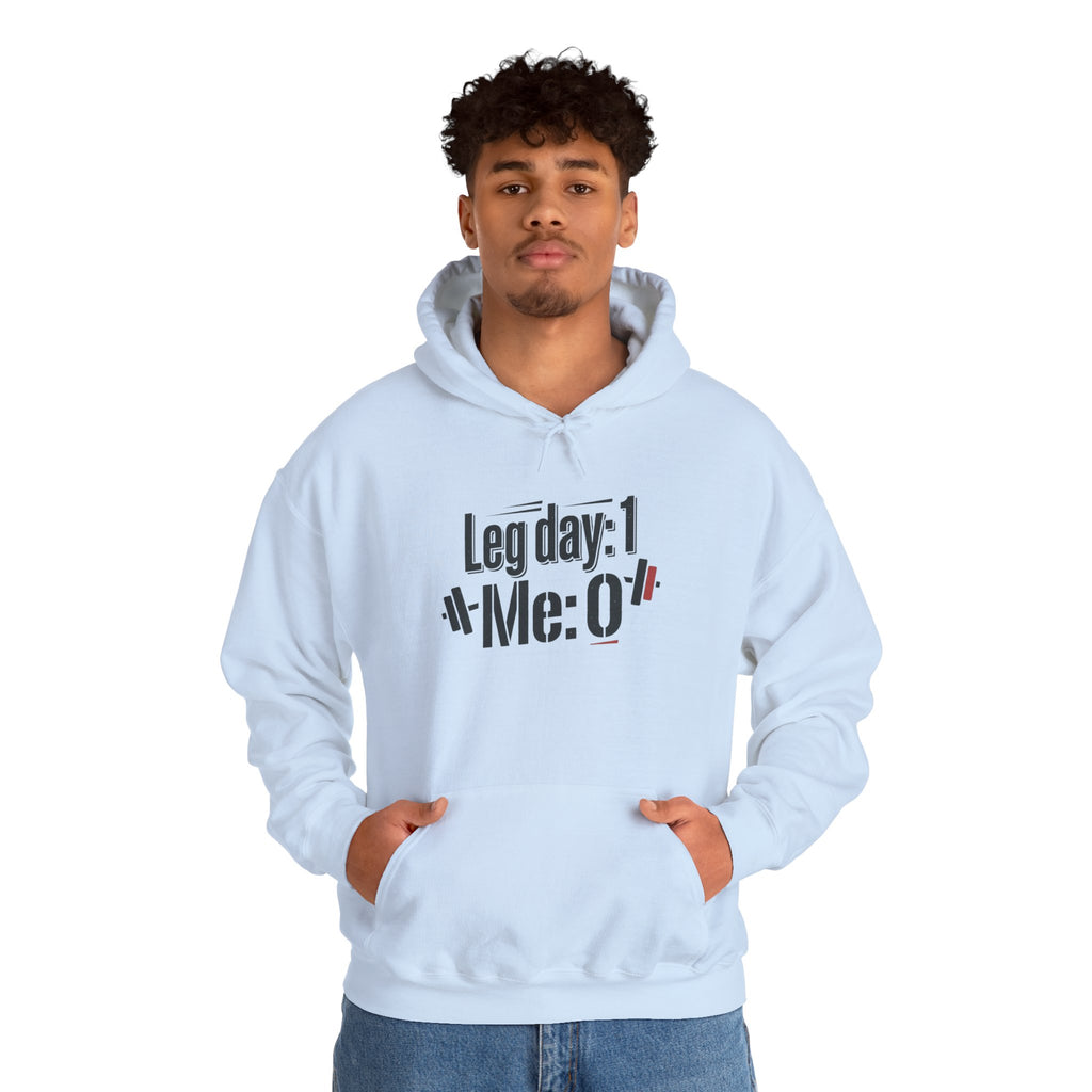 Leg Day Unisex Heavy Blend™ Hooded Sweatshirt