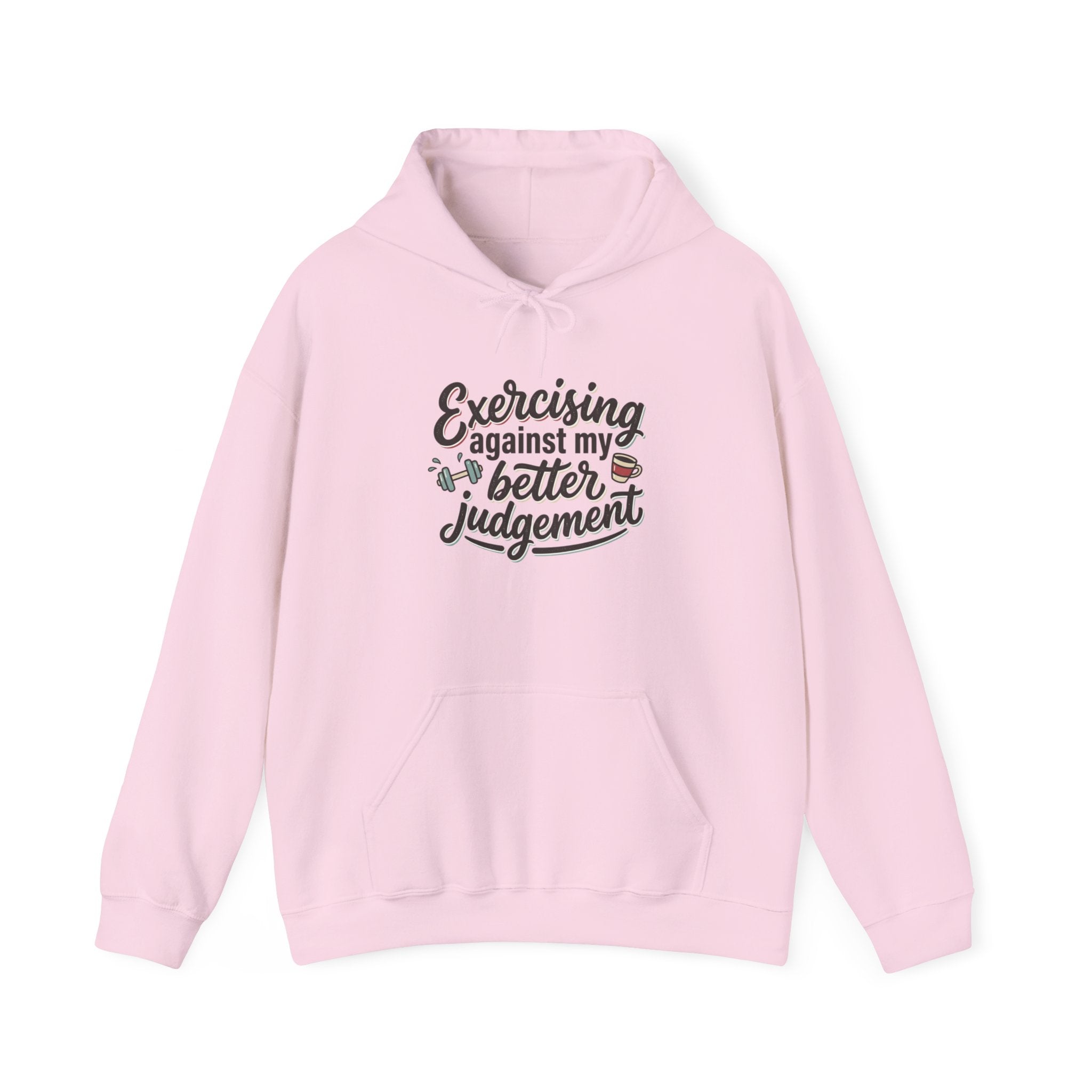 Exercising Against My Better Judgement Unisex Heavy Blend™ Hooded Sweatshirt
