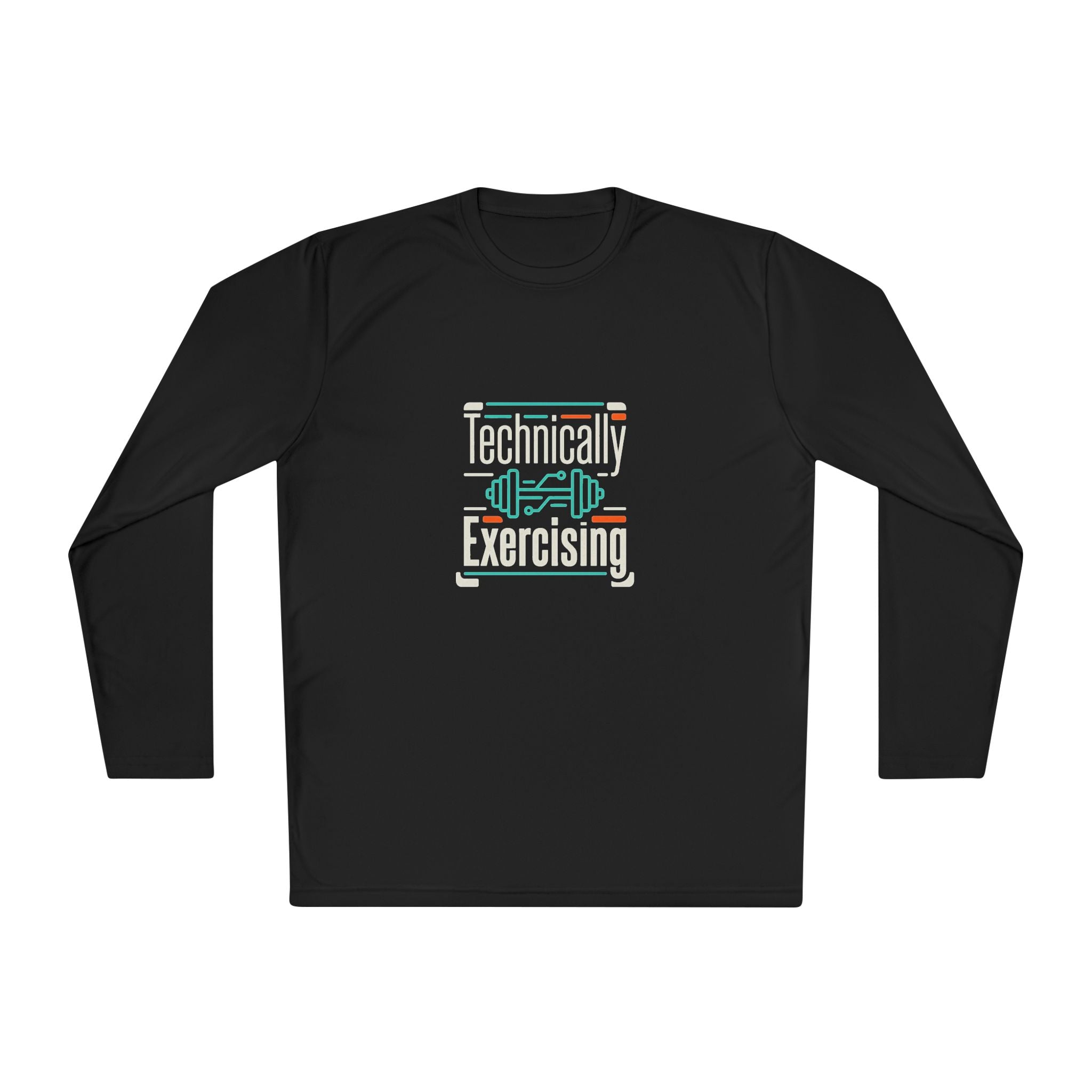 Technically Exercising Unisex Lightweight Long Sleeve Tee