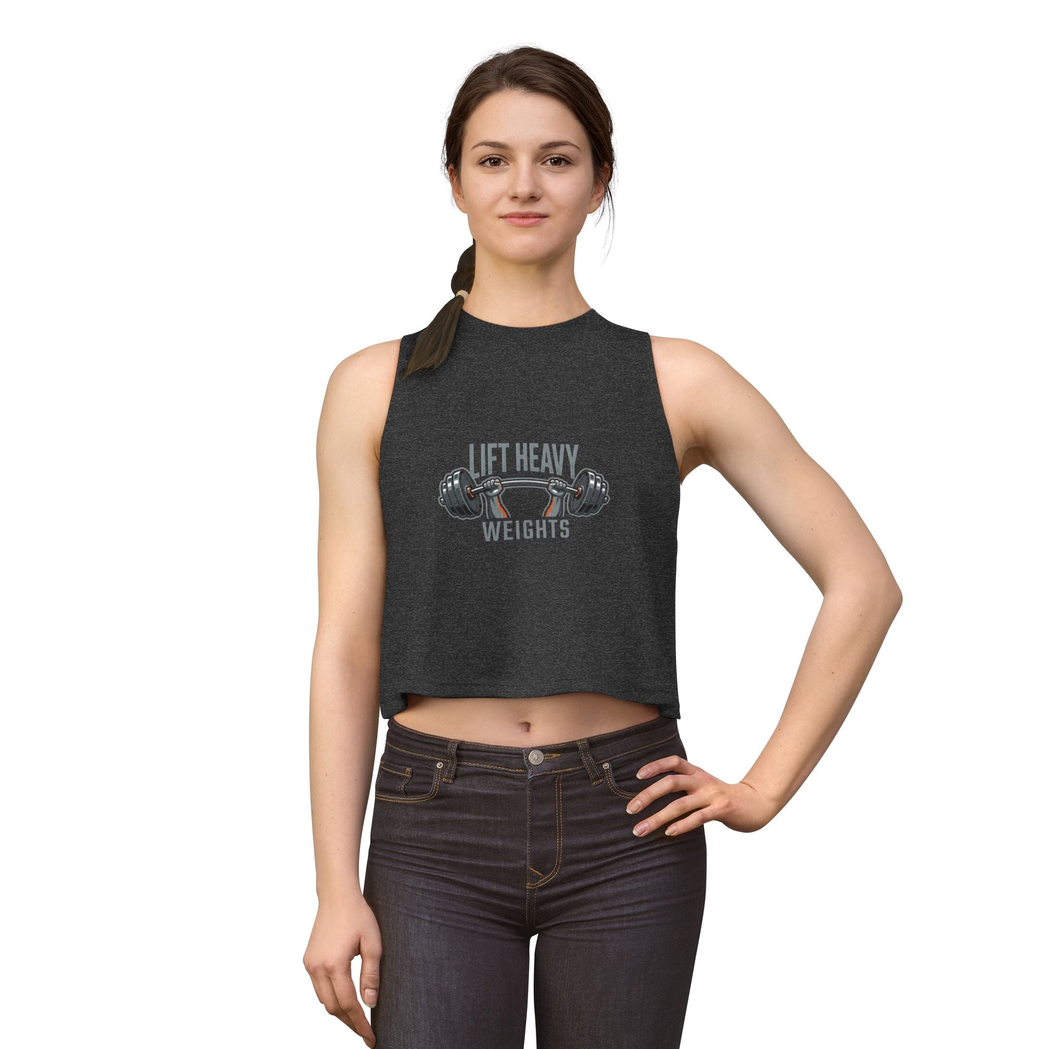 Lift Heavy Weights Women's Crop Top