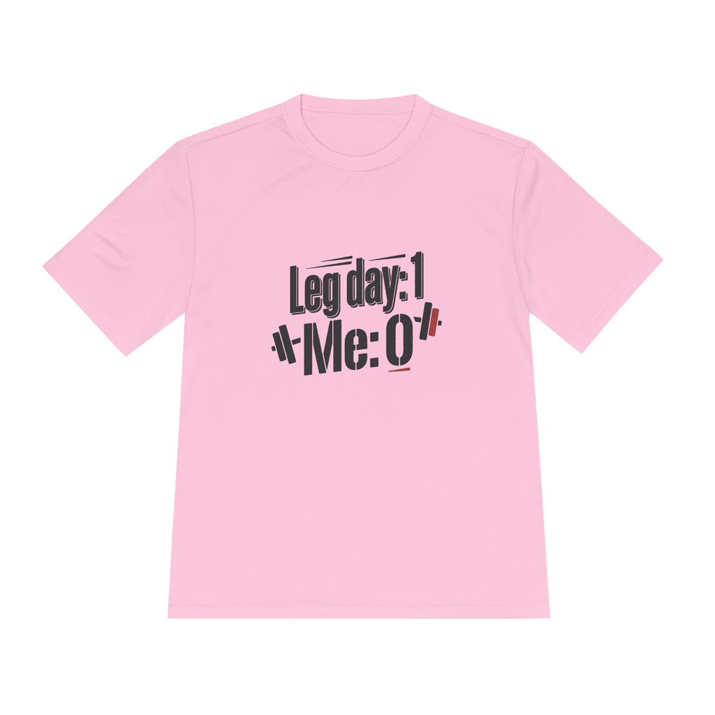 Leg Day Unisex Moisture Wicking Tee