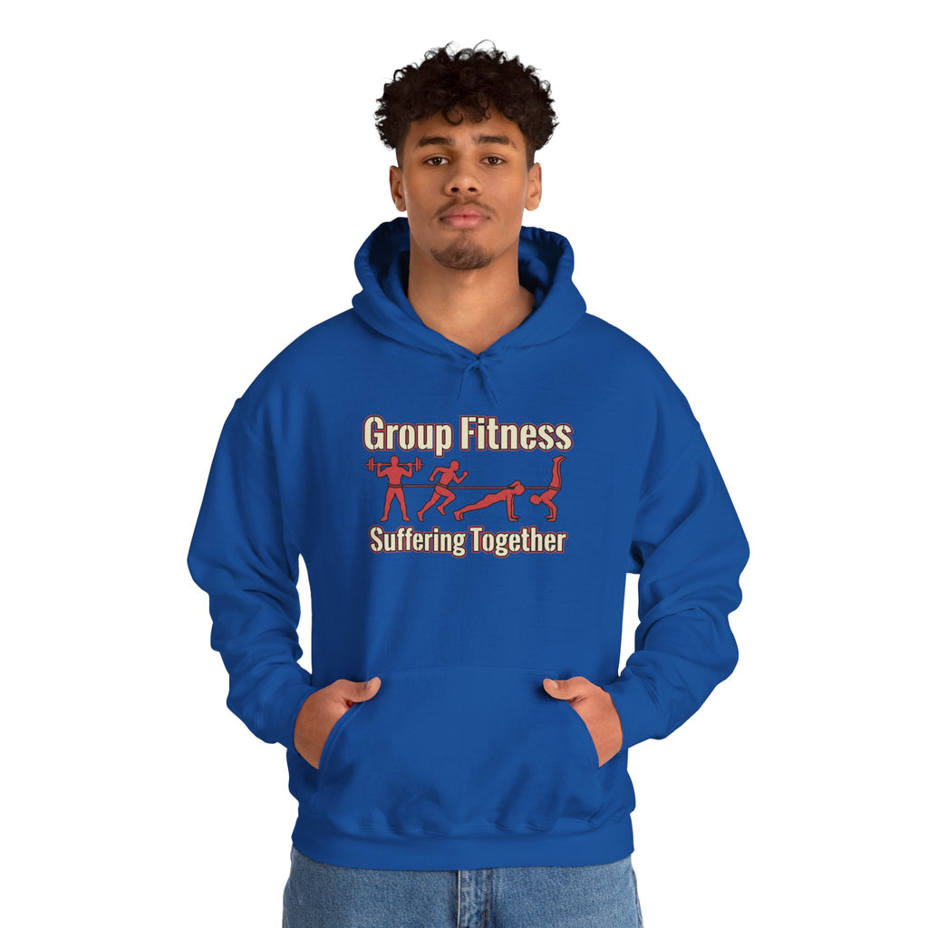 Group Fitness Suffering Together Unisex Heavy Blend™ Hooded Sweatshirt