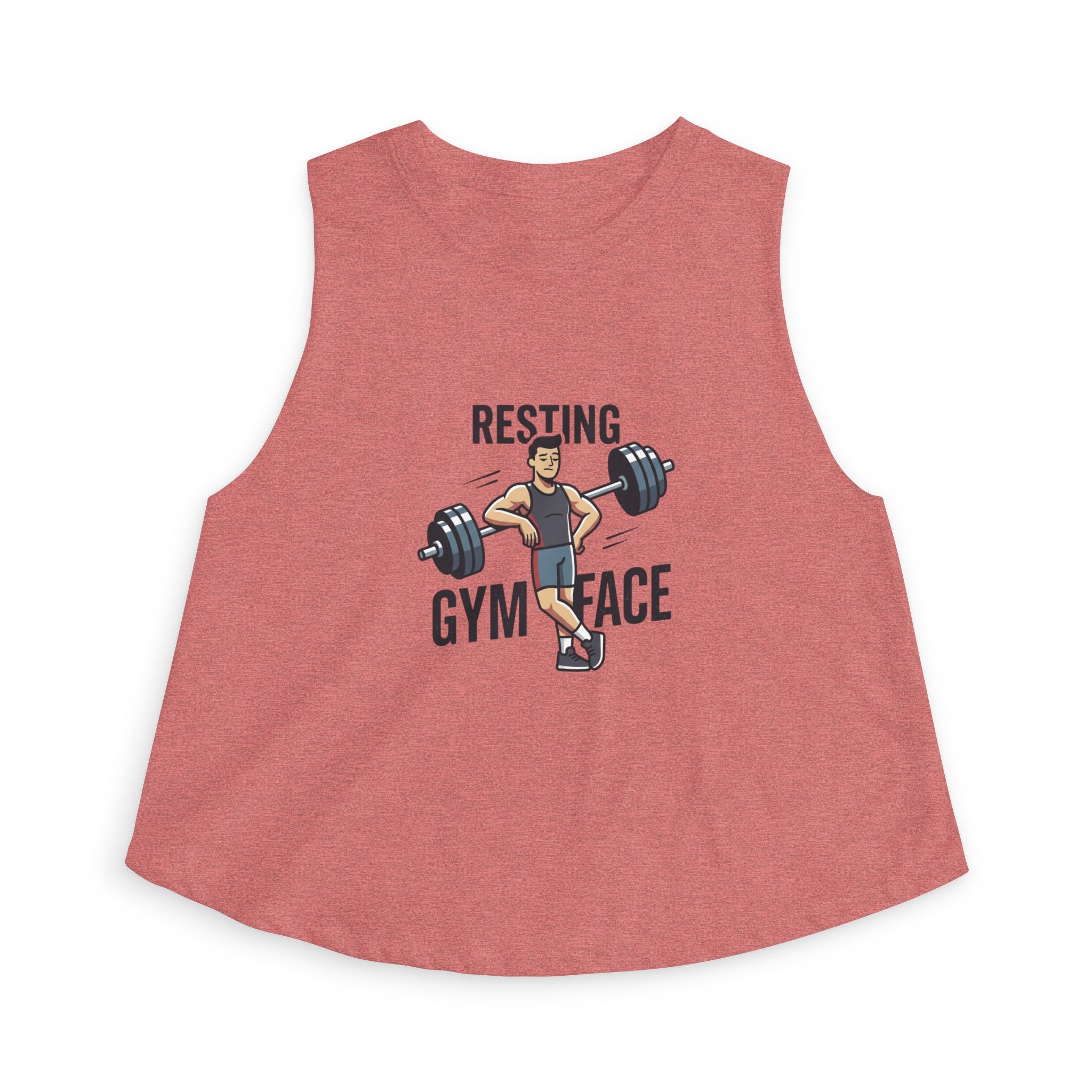 Resting Gym Face Women's Crop Top
