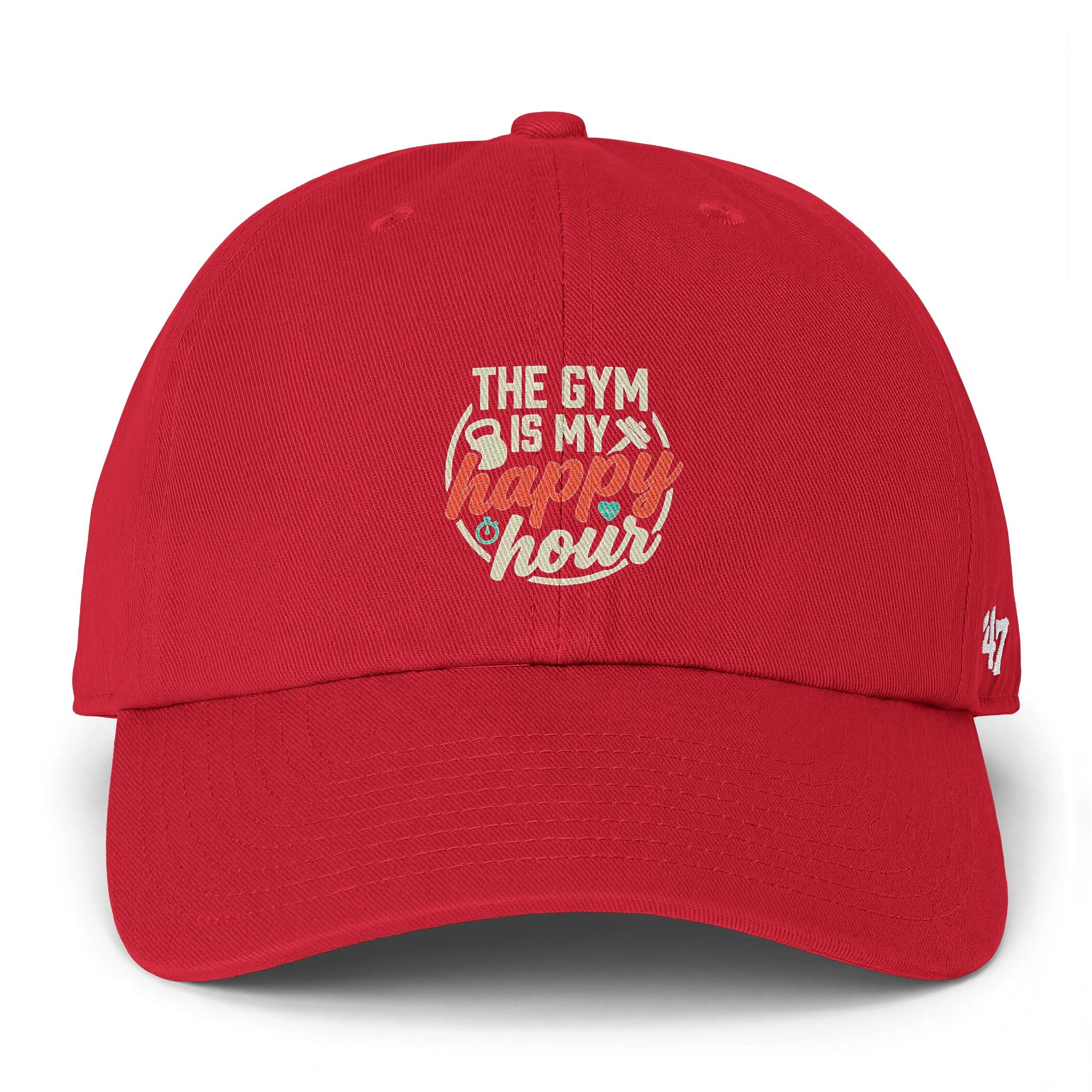 The Gym is My Happy Hour Clean Up Cap