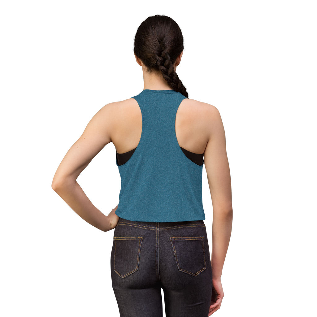 Running Late Counts as Cardio Women's Crop Top
