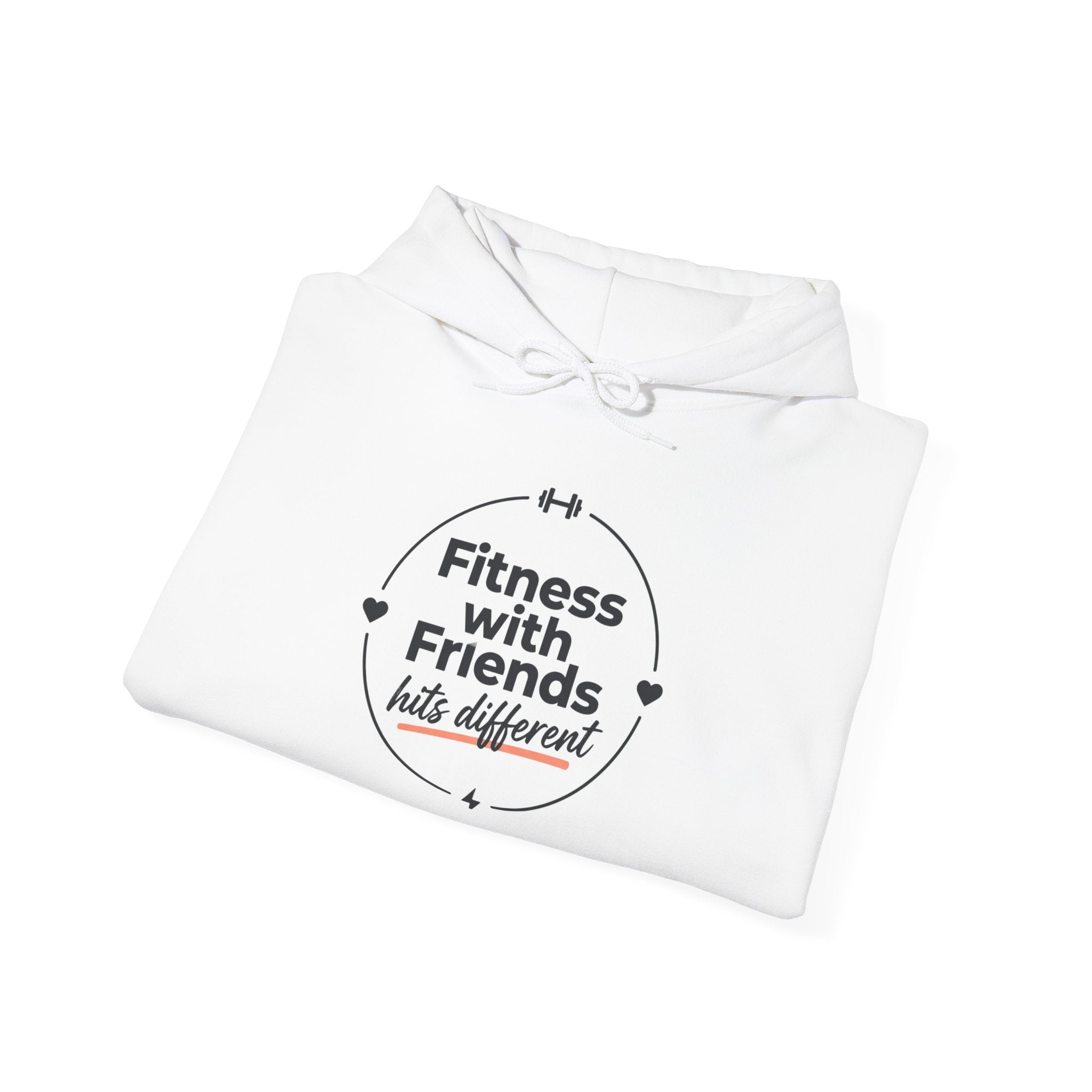 Fitness with Friends Unisex Heavy Blend™ Hooded Sweatshirt