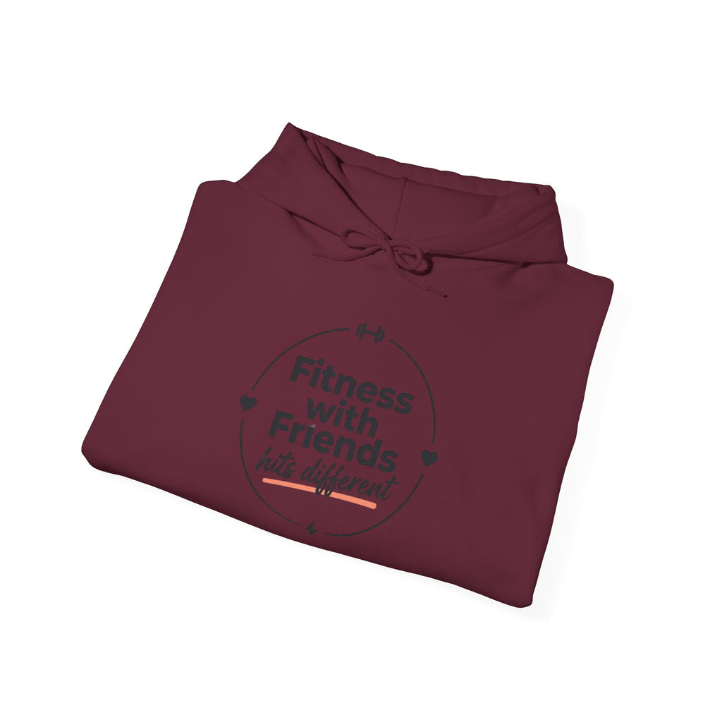 Fitness with Friends Unisex Heavy Blend™ Hooded Sweatshirt