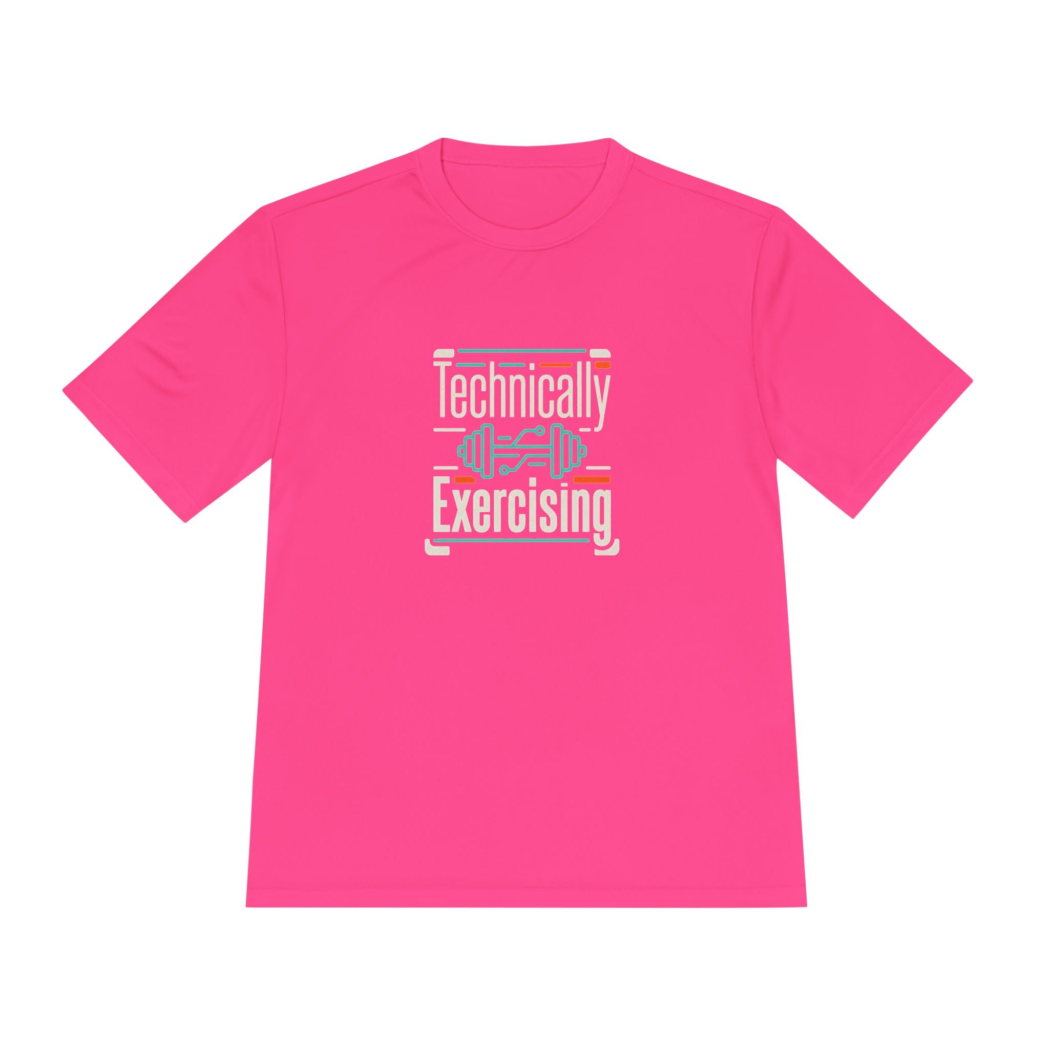 Technically Exercising Unisex Moisture Wicking Tee