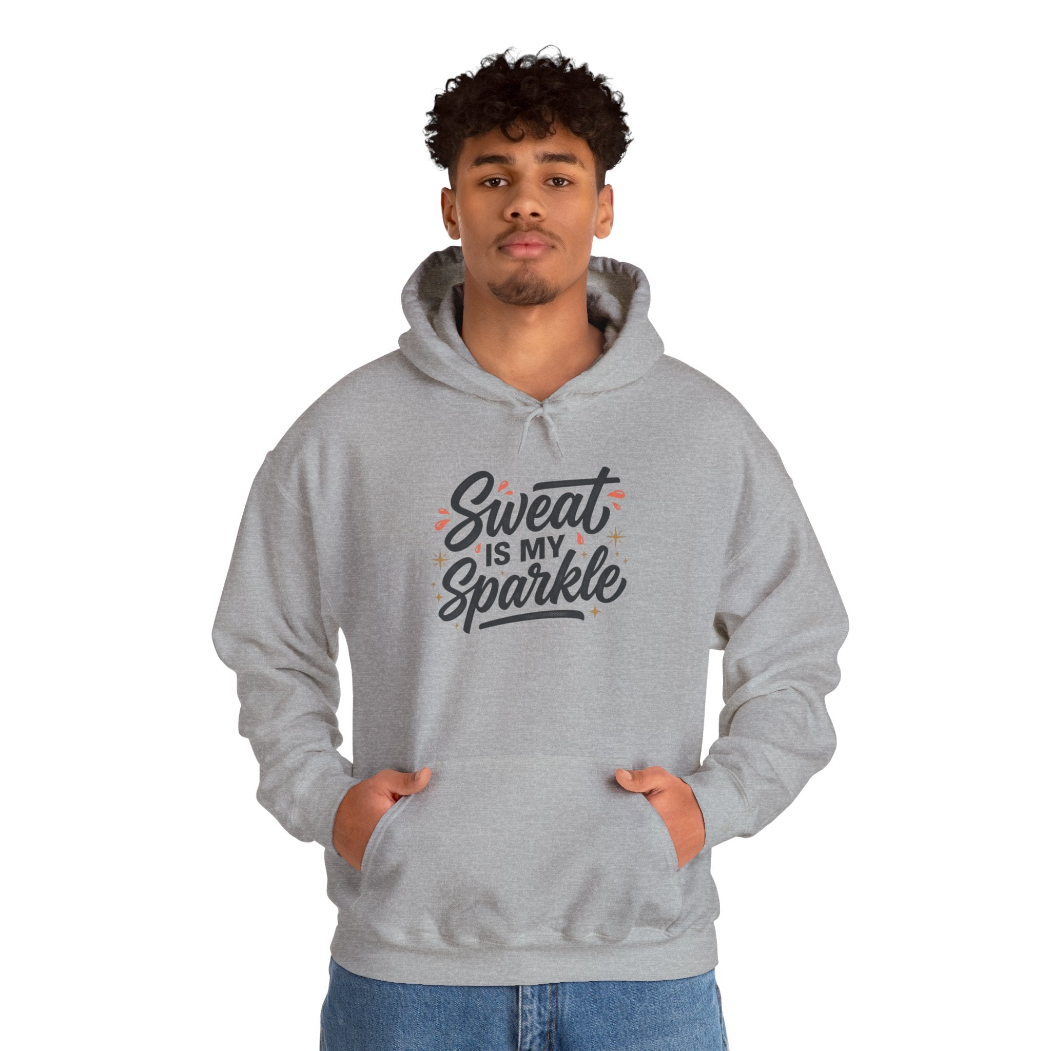 Sweat is My Sparkle Unisex Heavy Blend™ Hooded Sweatshirt