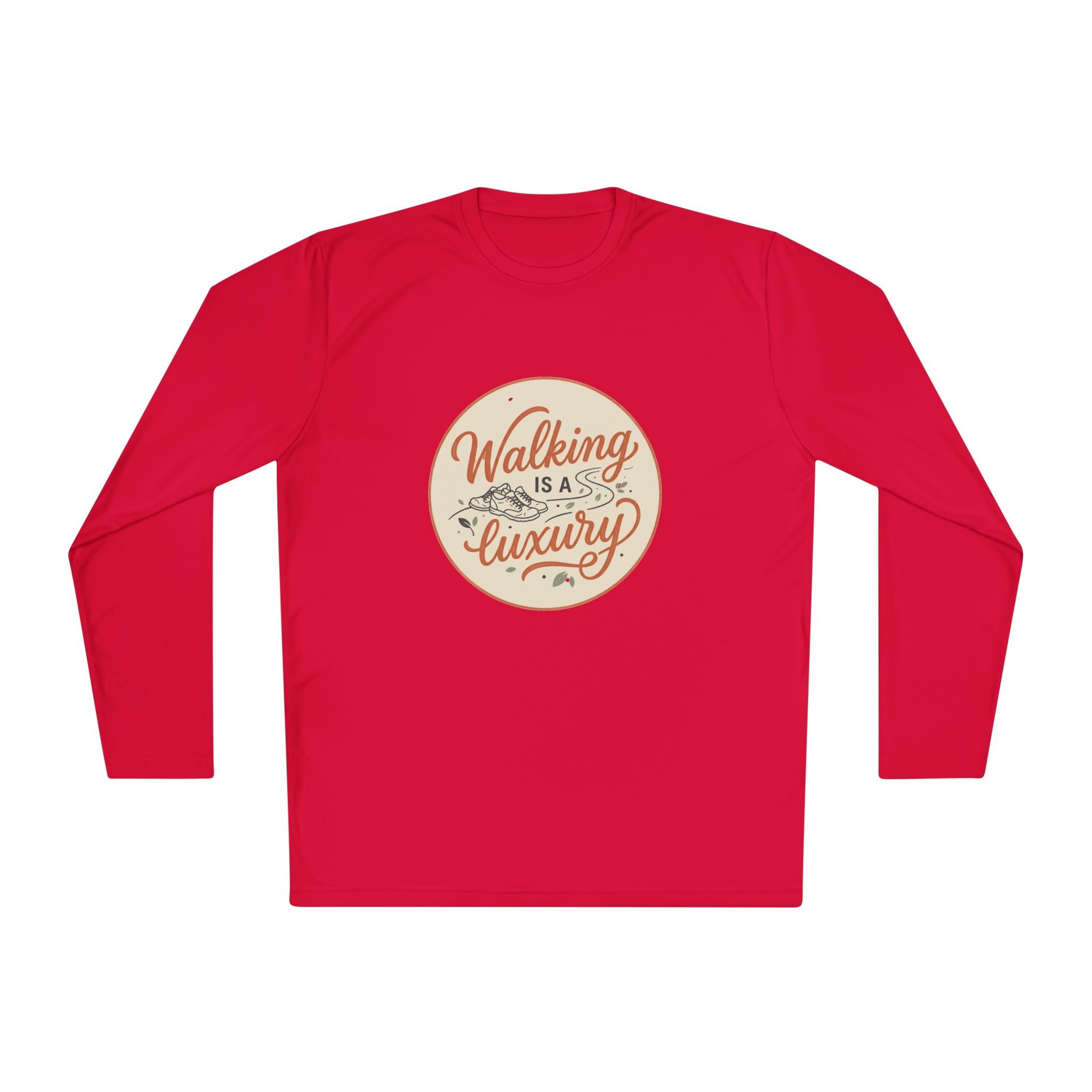 Walking is a Luxury Unisex Lightweight Long Sleeve Tee