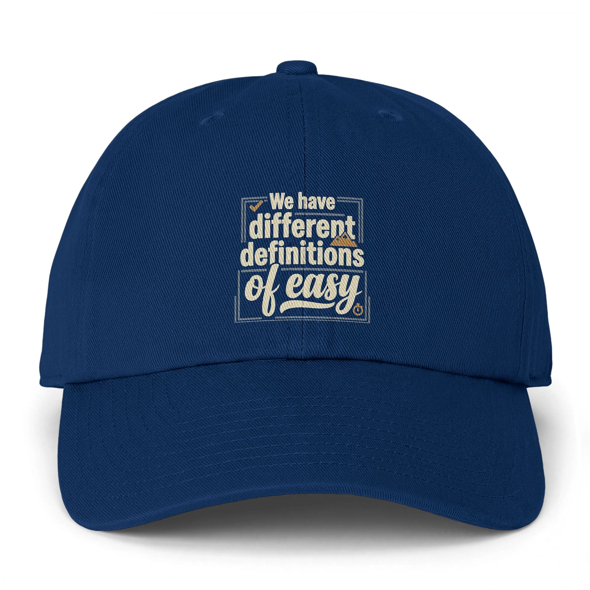We Have Different Definitions of Easy Clean Up Cap