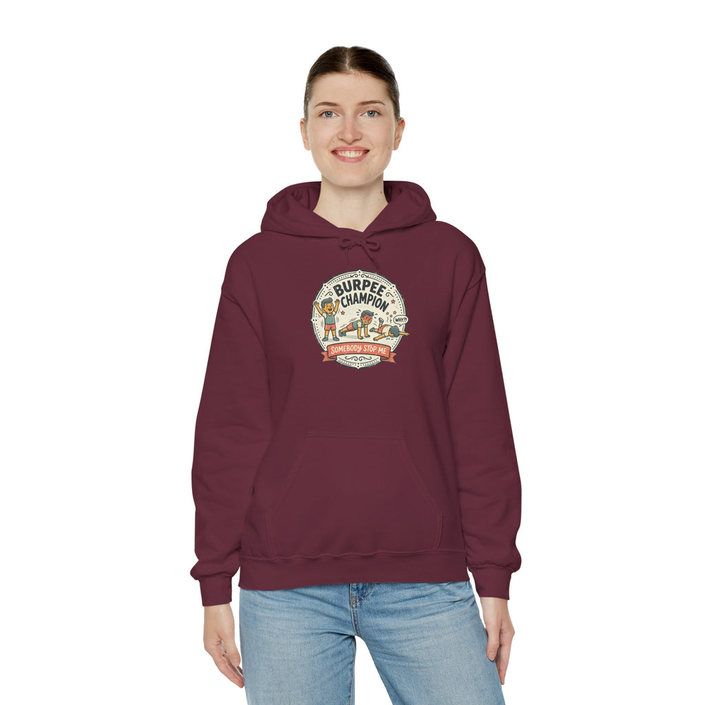Burpee Champion Unisex Heavy Blend™ Hooded Sweatshirt