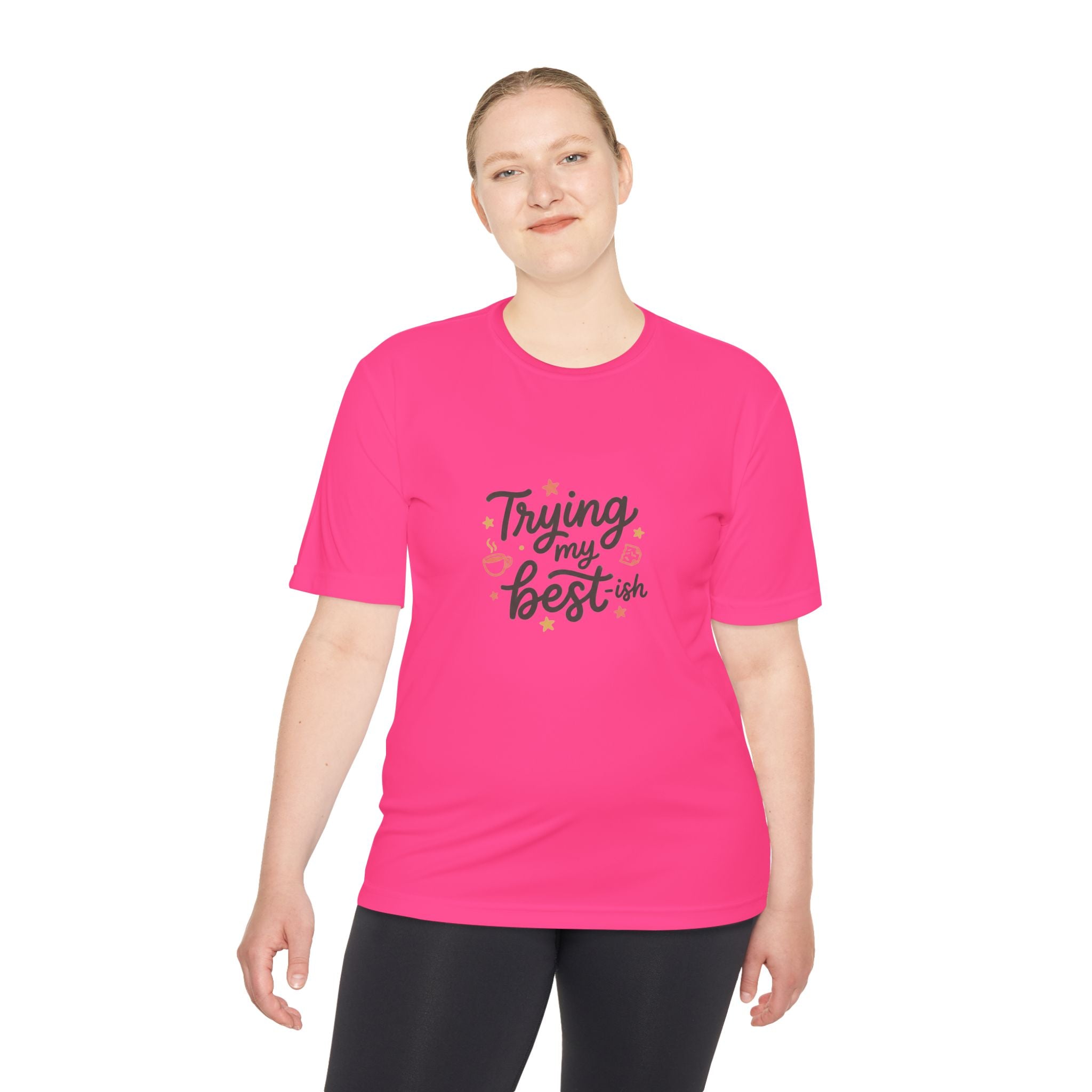 Trying My Best-ish Unisex Moisture Wicking Tee