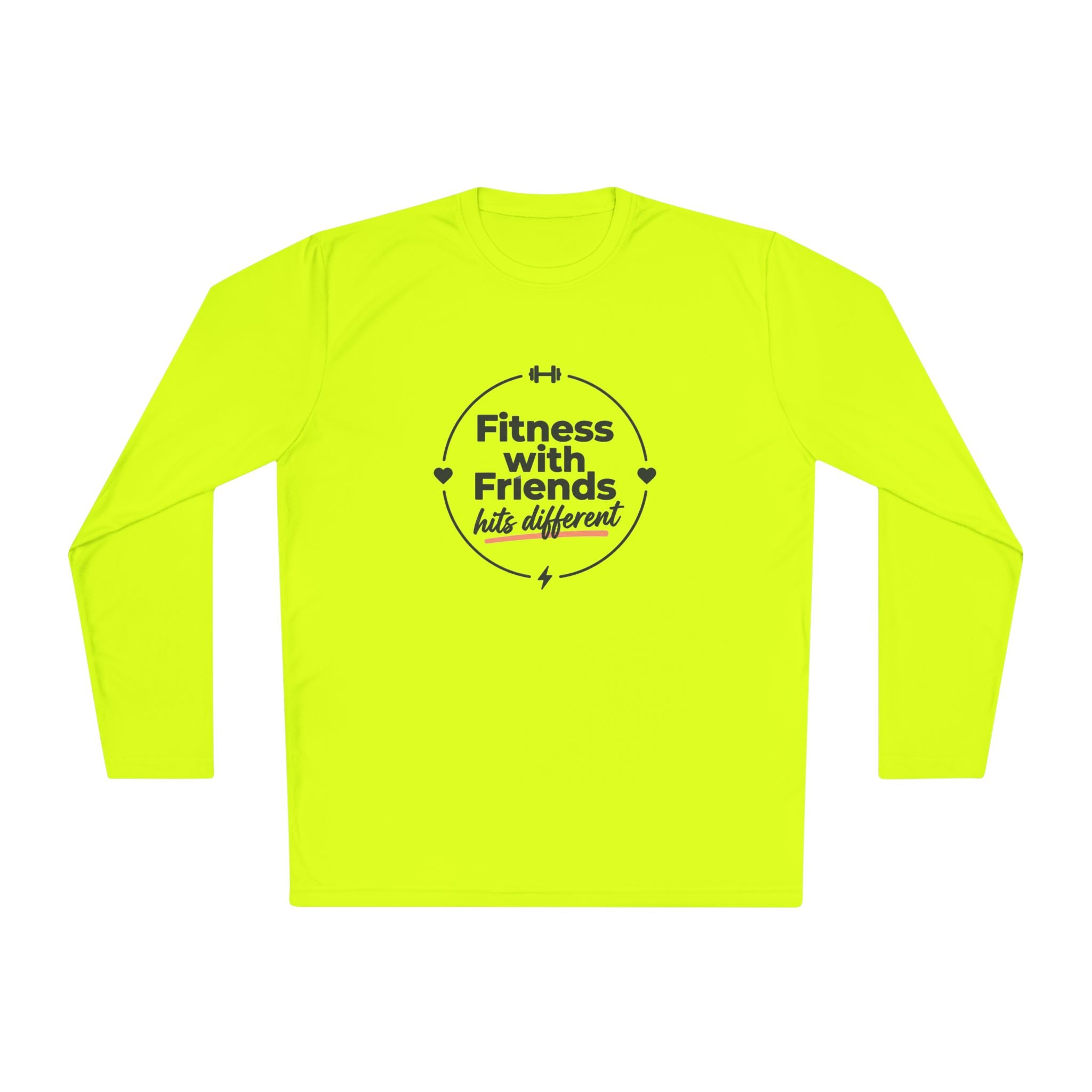 Fitness with Friends Unisex Lightweight Long Sleeve Tee