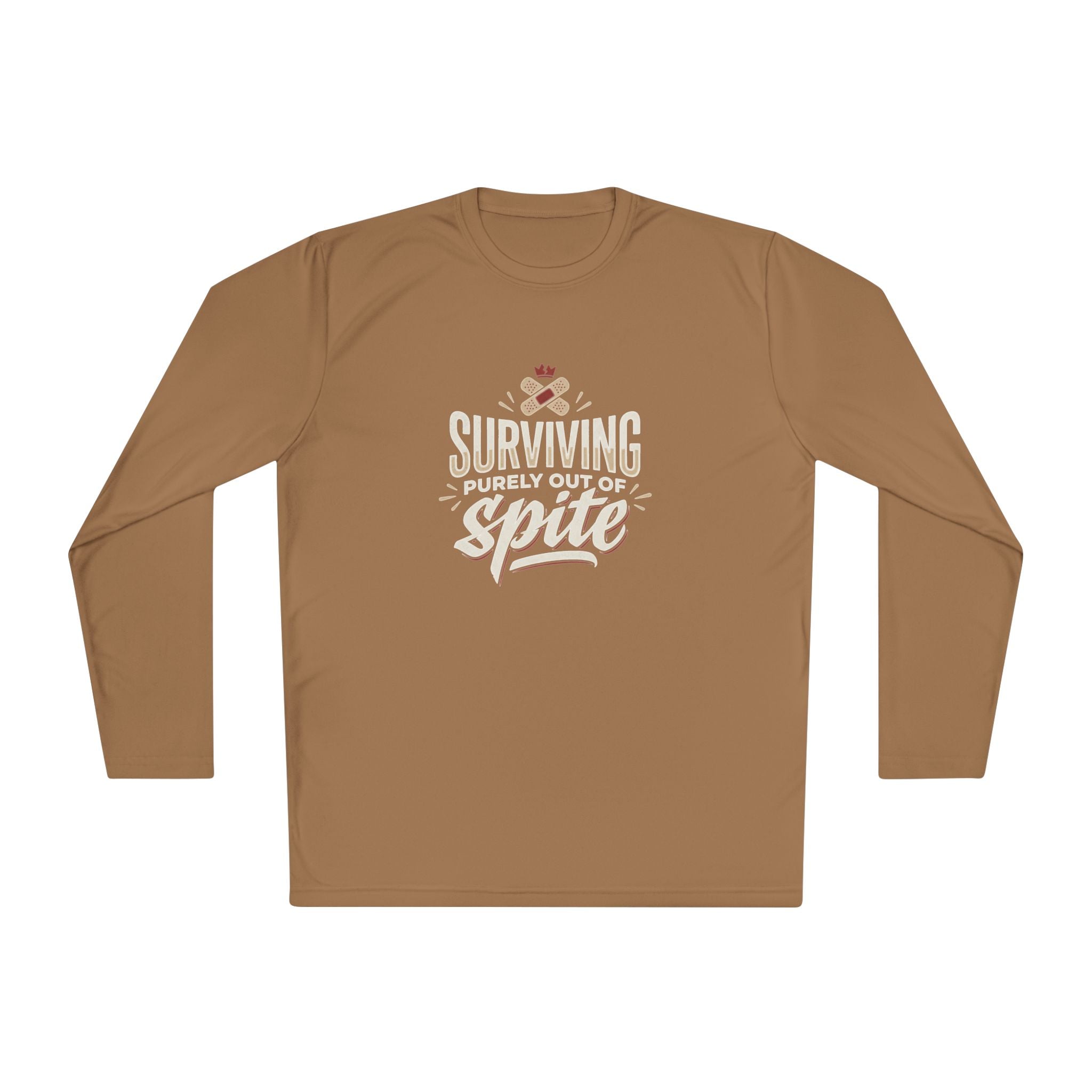 Surviving Purely Out of Spite Unisex Lightweight Long Sleeve Tee
