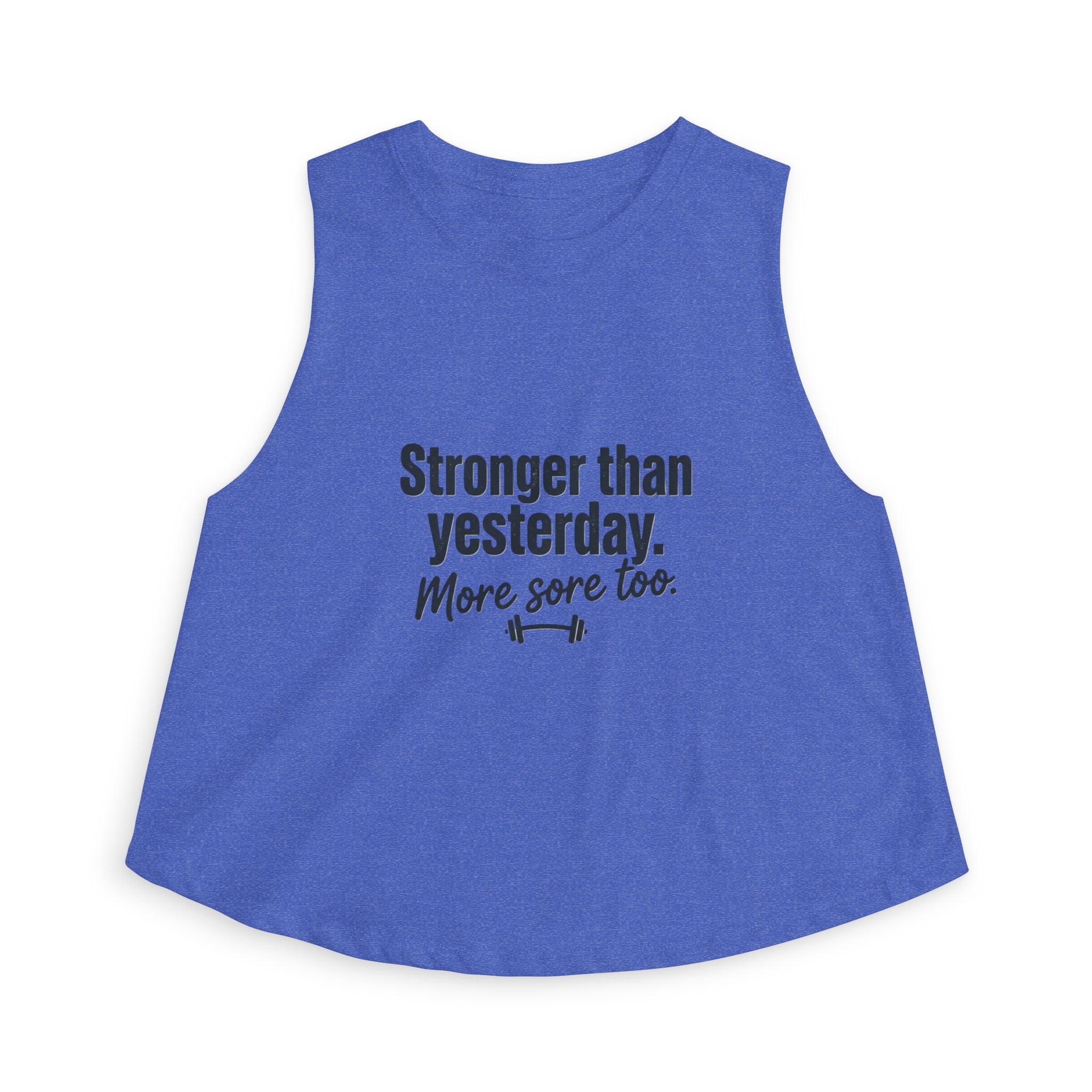 Stronger Than Yesterday Women's Crop Top