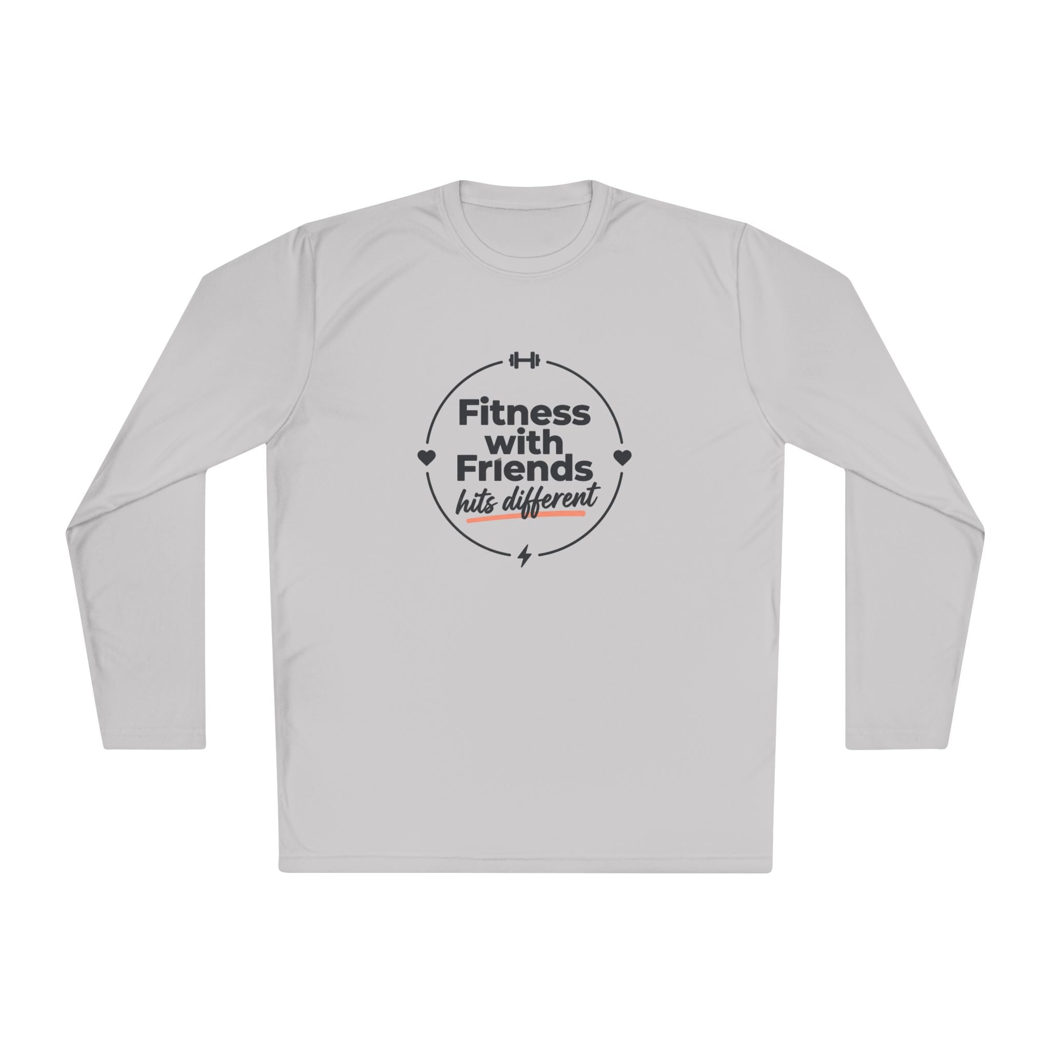 Fitness with Friends Unisex Lightweight Long Sleeve Tee