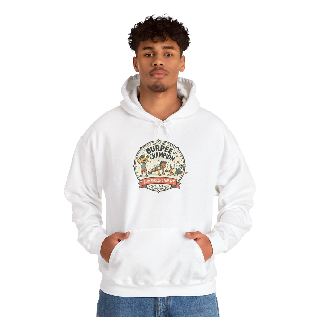 Burpee Champion Unisex Heavy Blend™ Hooded Sweatshirt