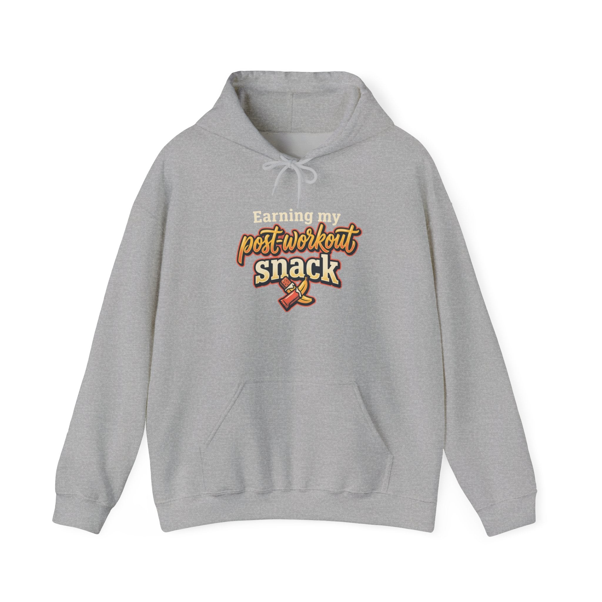 Earning My Post-Workout Snack Unisex Heavy Blend™ Hooded Sweatshirt