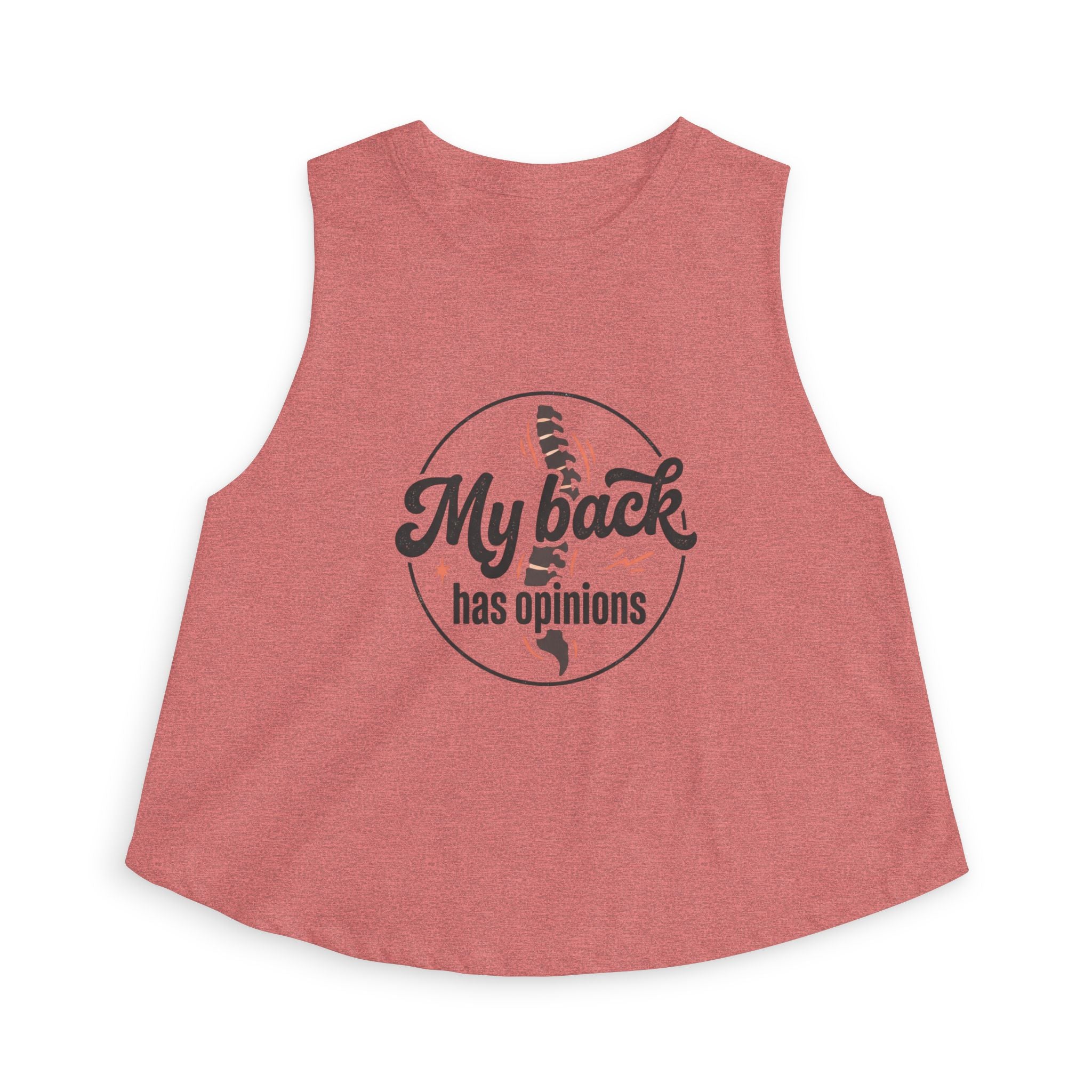 My Back Has Opinions Women's Crop Top