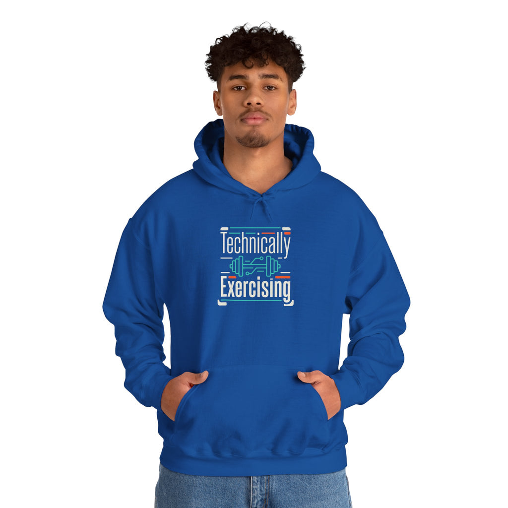 Technically Exercising Unisex Heavy Blend™ Hooded Sweatshirt